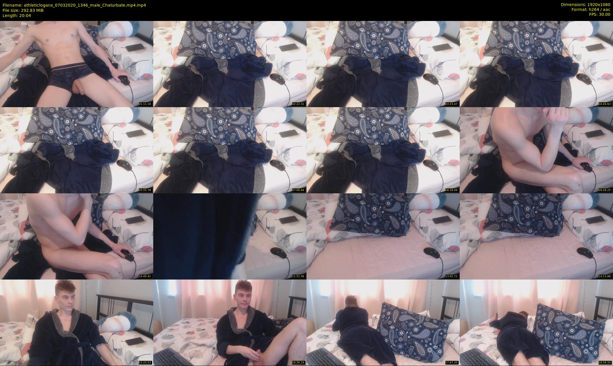 athleticloganx — 21 minute Chaturbate male cam show recording, 1080p, Mar 7, 2020