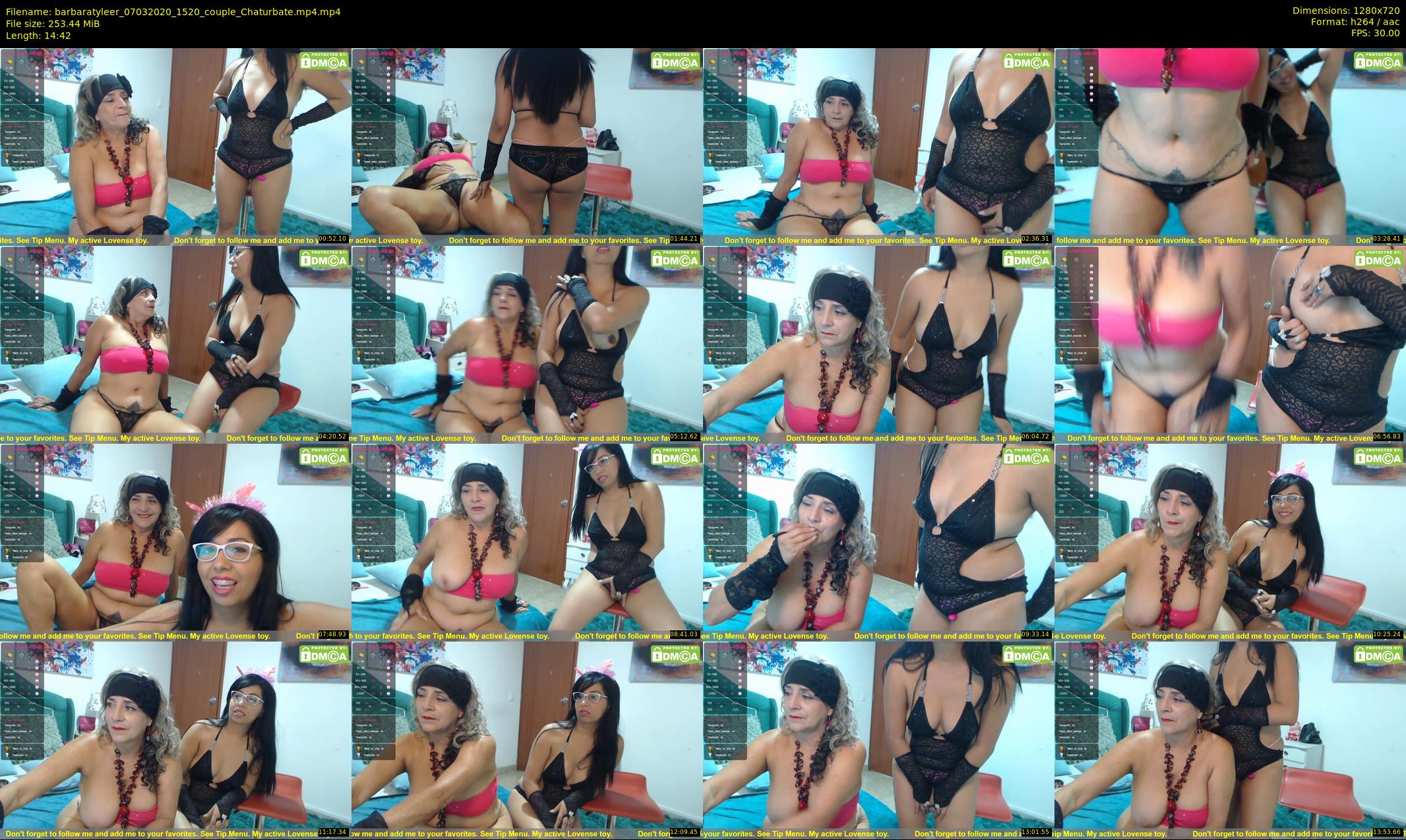 barbaratyleer — 15 minute Chaturbate couple cam show recording, 720p, Mar 7, 2020