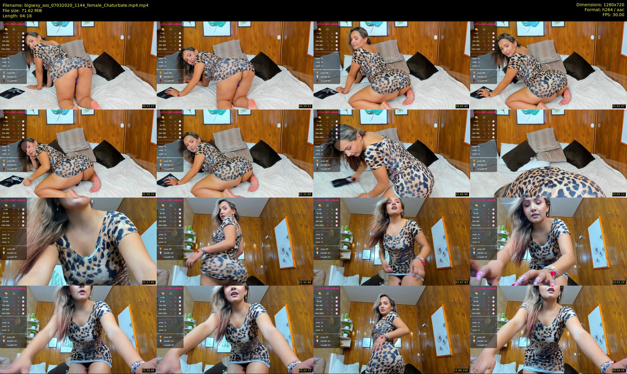 bigsexy_ass — 5 minute Chaturbate female cam show recording, 720p, Mar 7, 2020