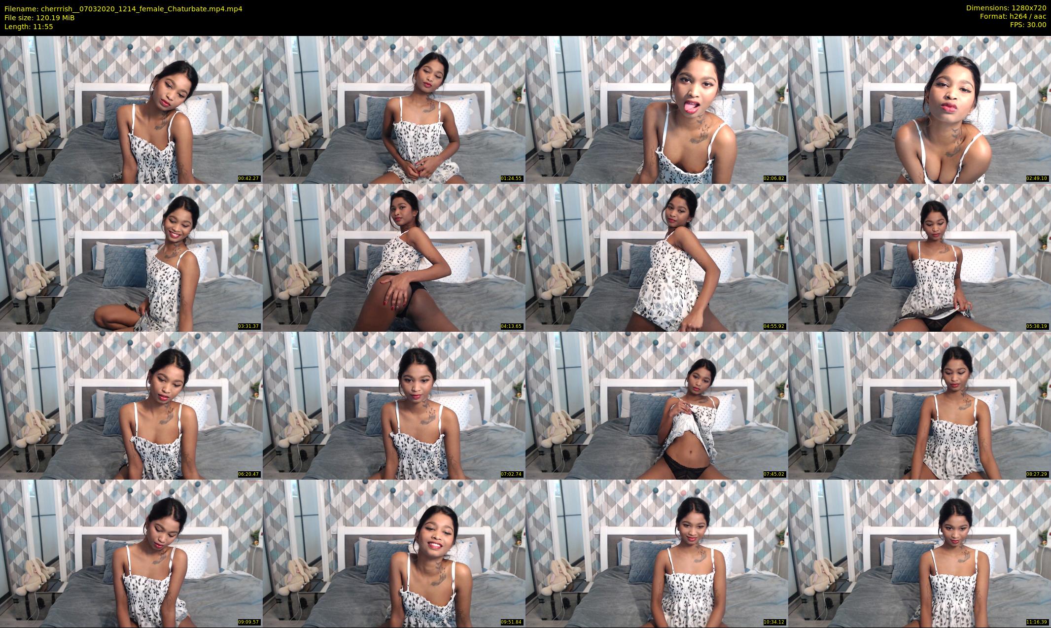 cherrrish_ — 12 minute Chaturbate female cam show recording, 720p, Mar 7, 2020
