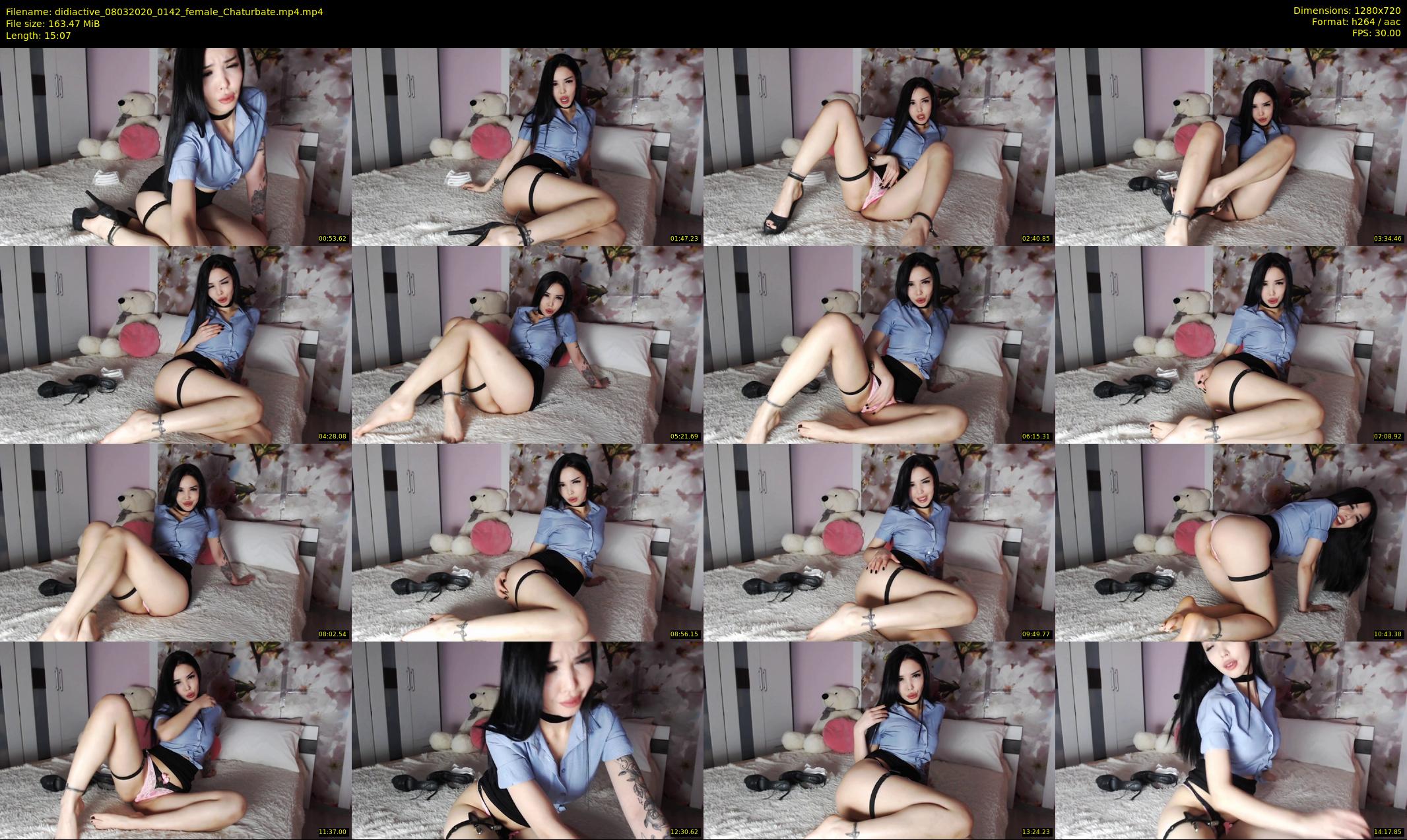 didiactive — 16 minute Chaturbate female cam show recording, 720p, Mar 8, 2020