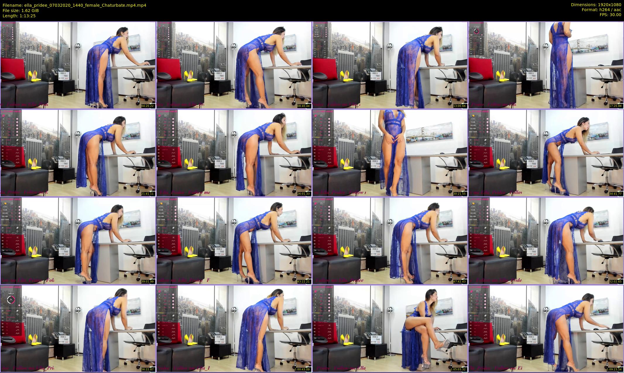 ella_pridee — 74 minute Chaturbate female cam show recording, 1080p, Mar 7, 2020
