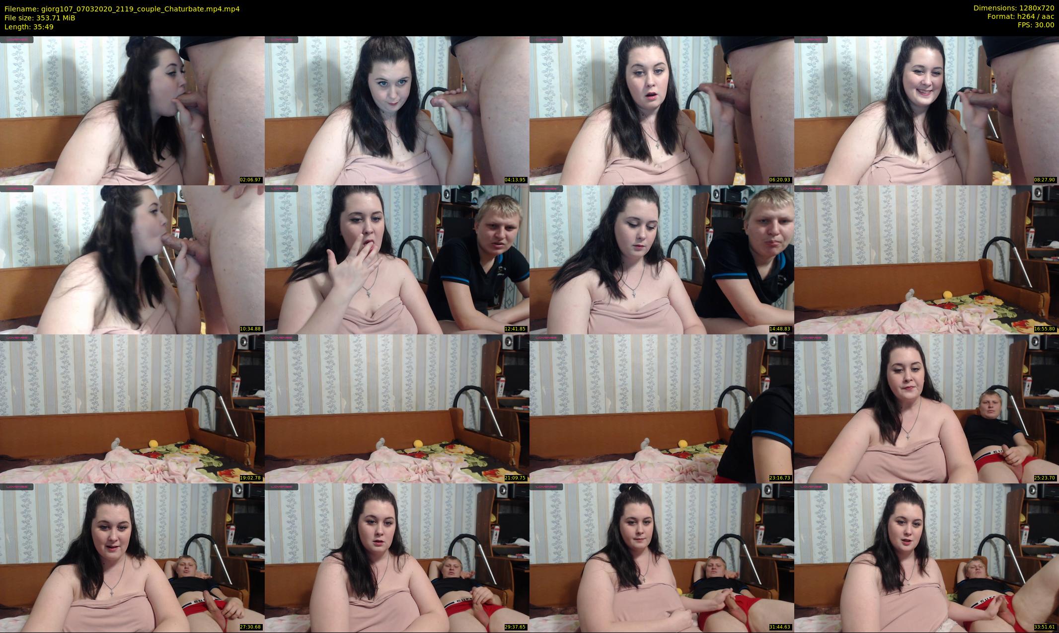 giorg107 — 36 minute Chaturbate couple cam show recording, 720p, Mar 7, 2020