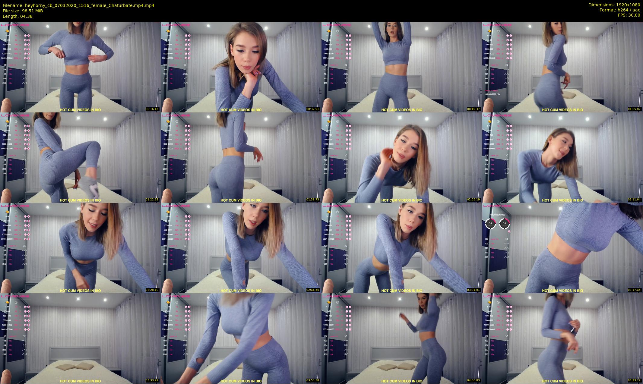 heyhorny_cb — 5 minute Chaturbate couple cam show recording, 1080p, Mar 7, 2020