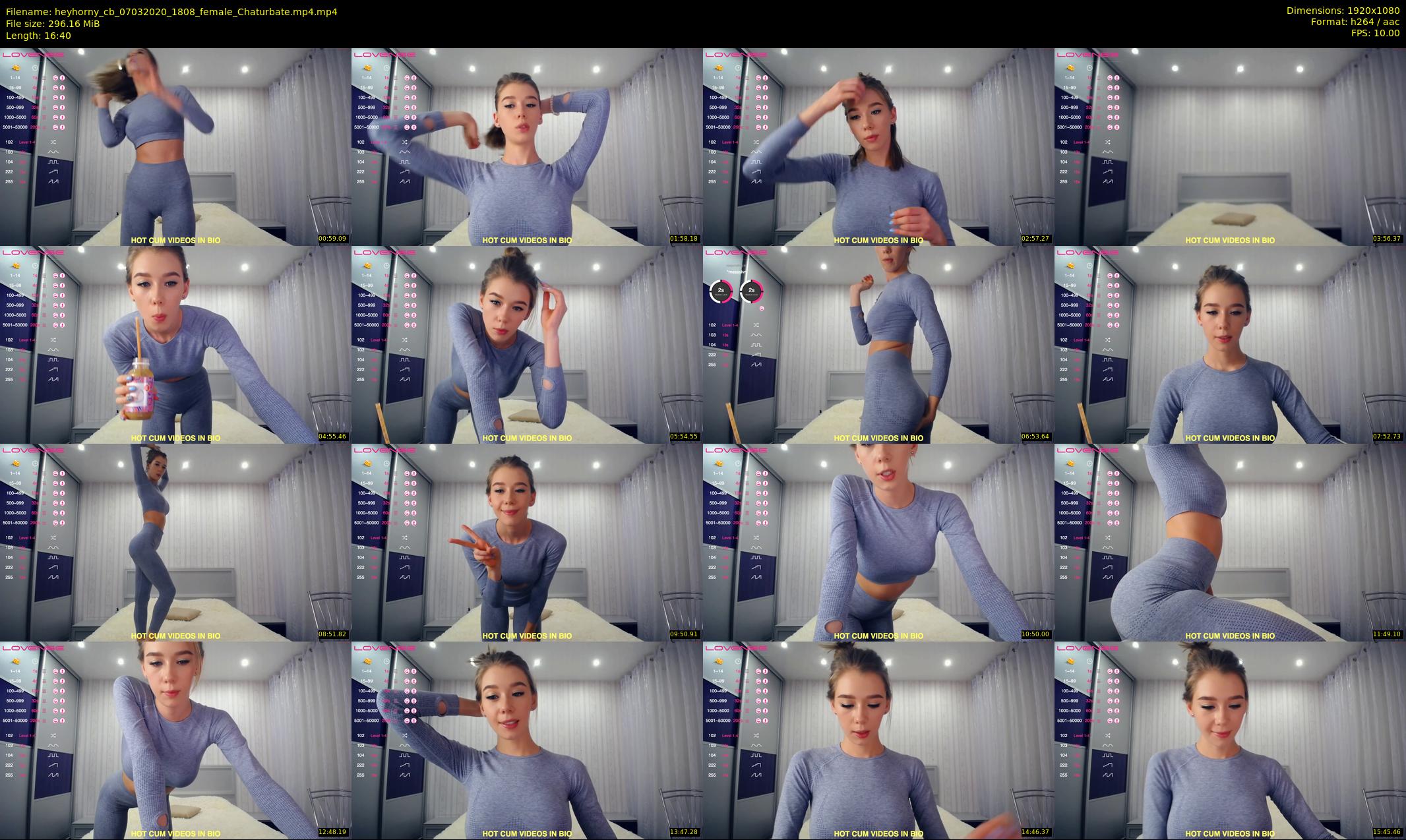 heyhorny_cb — 17 minute Chaturbate couple cam show recording, 1080p, Mar 7, 2020
