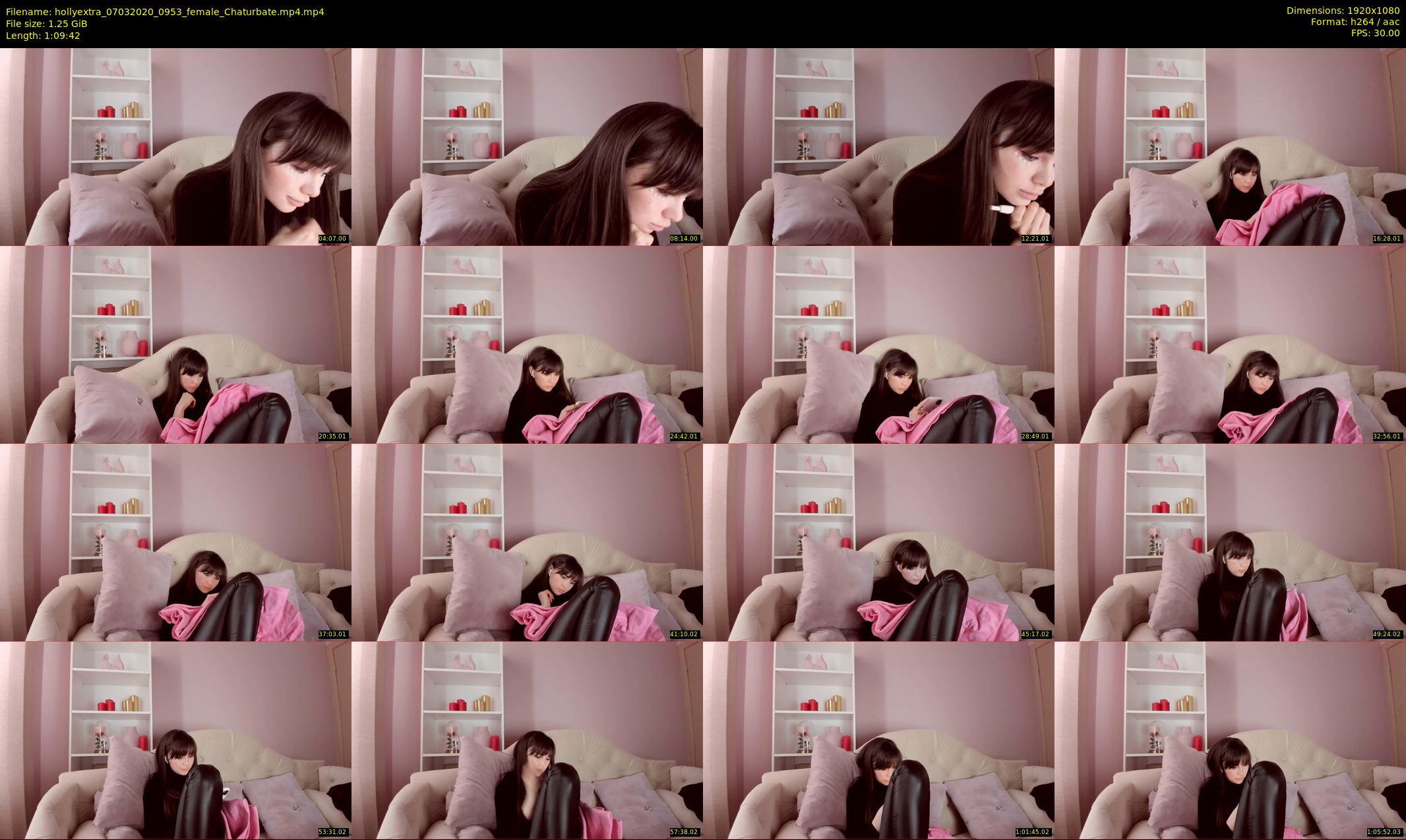 hollyextra — 70 minute Chaturbate female cam show recording, 1080p, Mar 7, 2020