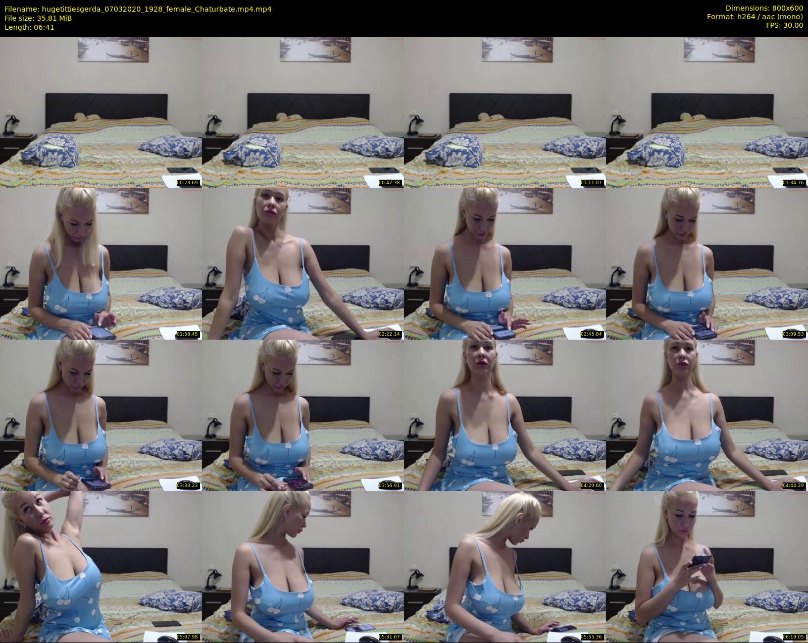 hugetittiesgerda — 7 minute Chaturbate female cam show recording, 480p, Mar 7, 2020