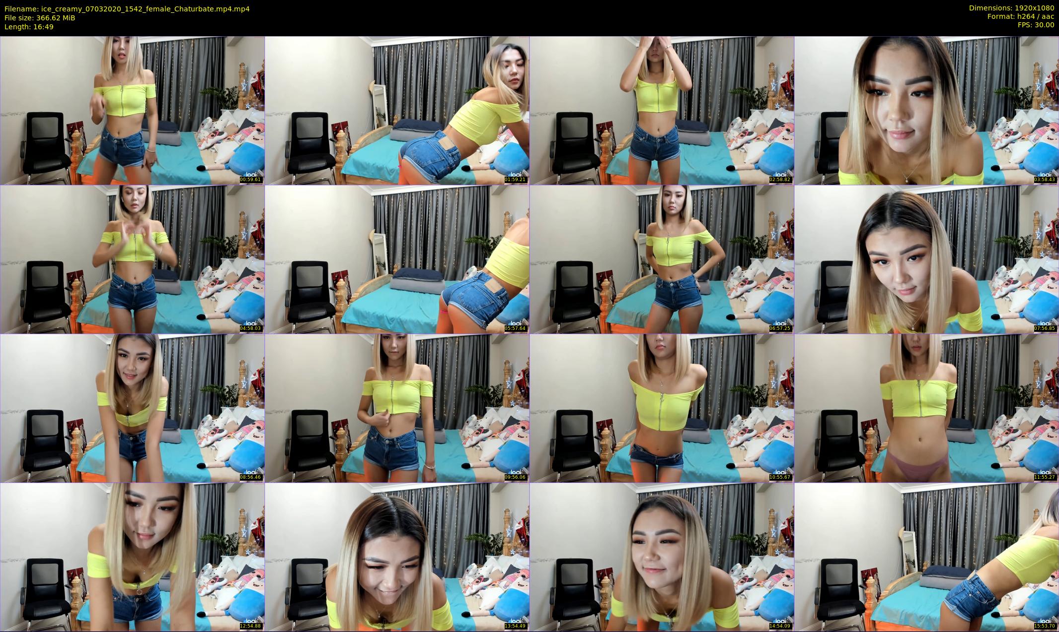 ice_creamy — 17 minute Chaturbate female cam show recording, 1080p, Mar 7, 2020