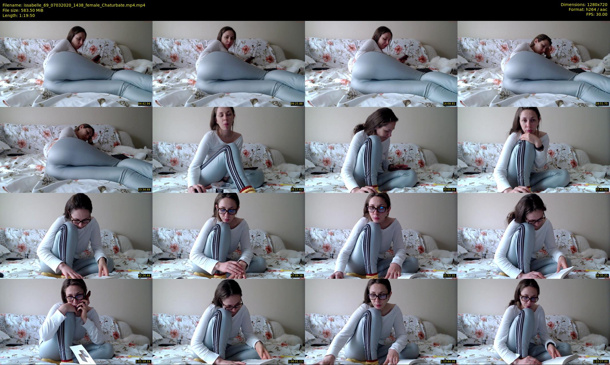 issabelle_69 — 80 minute Chaturbate couple cam show recording, 720p, Mar 7, 2020
