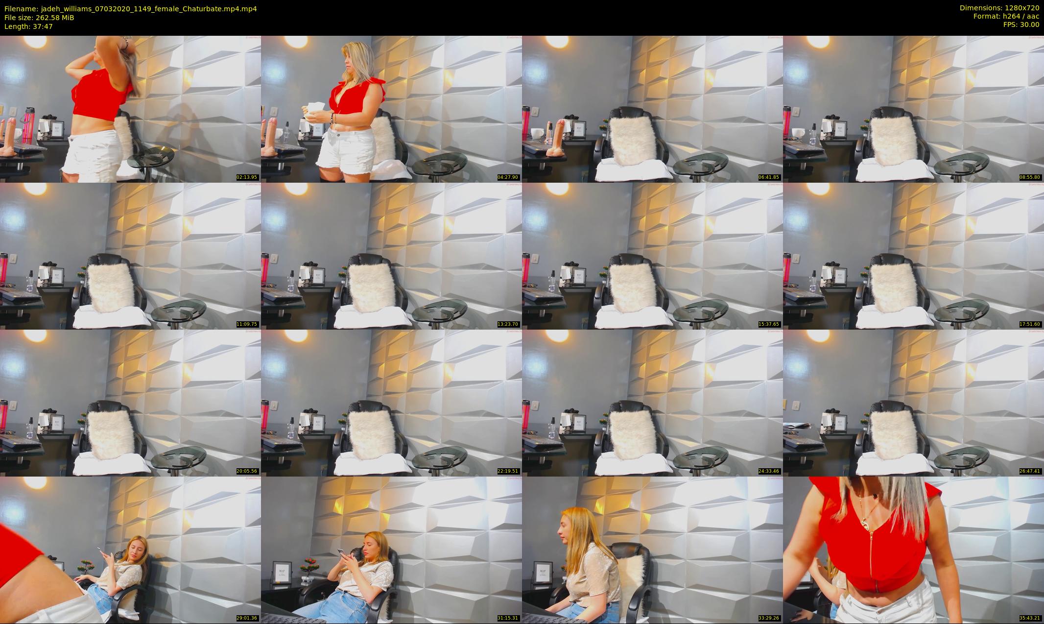jadeh_williams — 38 minute Chaturbate female cam show recording, 720p, Mar 7, 2020