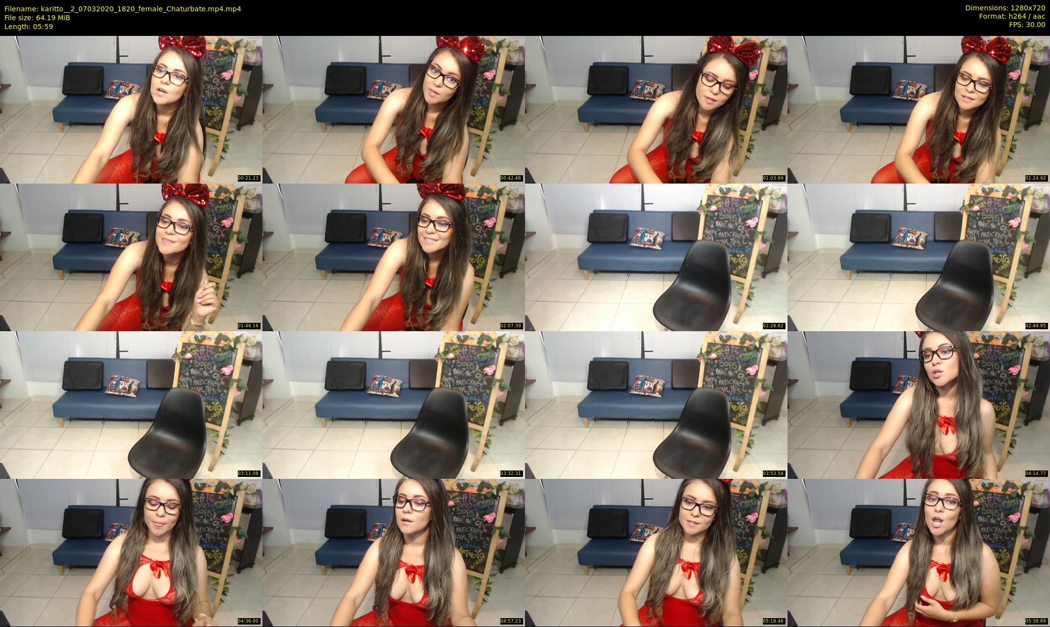karitto__2 — 6 minute Chaturbate female cam show recording, 720p, Mar 7, 2020