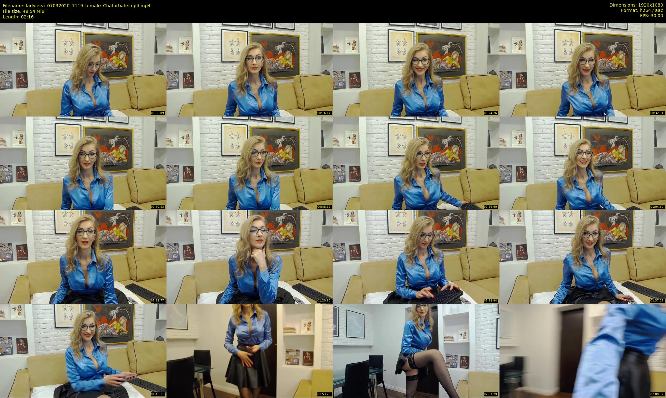 ladyleea — 3 minute Chaturbate female cam show recording, 1080p, Mar 7, 2020