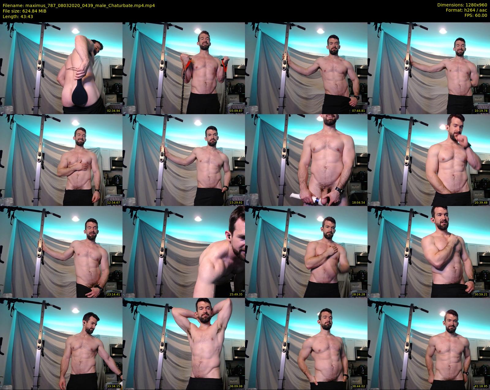 maximus_787 — 44 minute Chaturbate male cam show recording, 720p, Mar 8, 2020