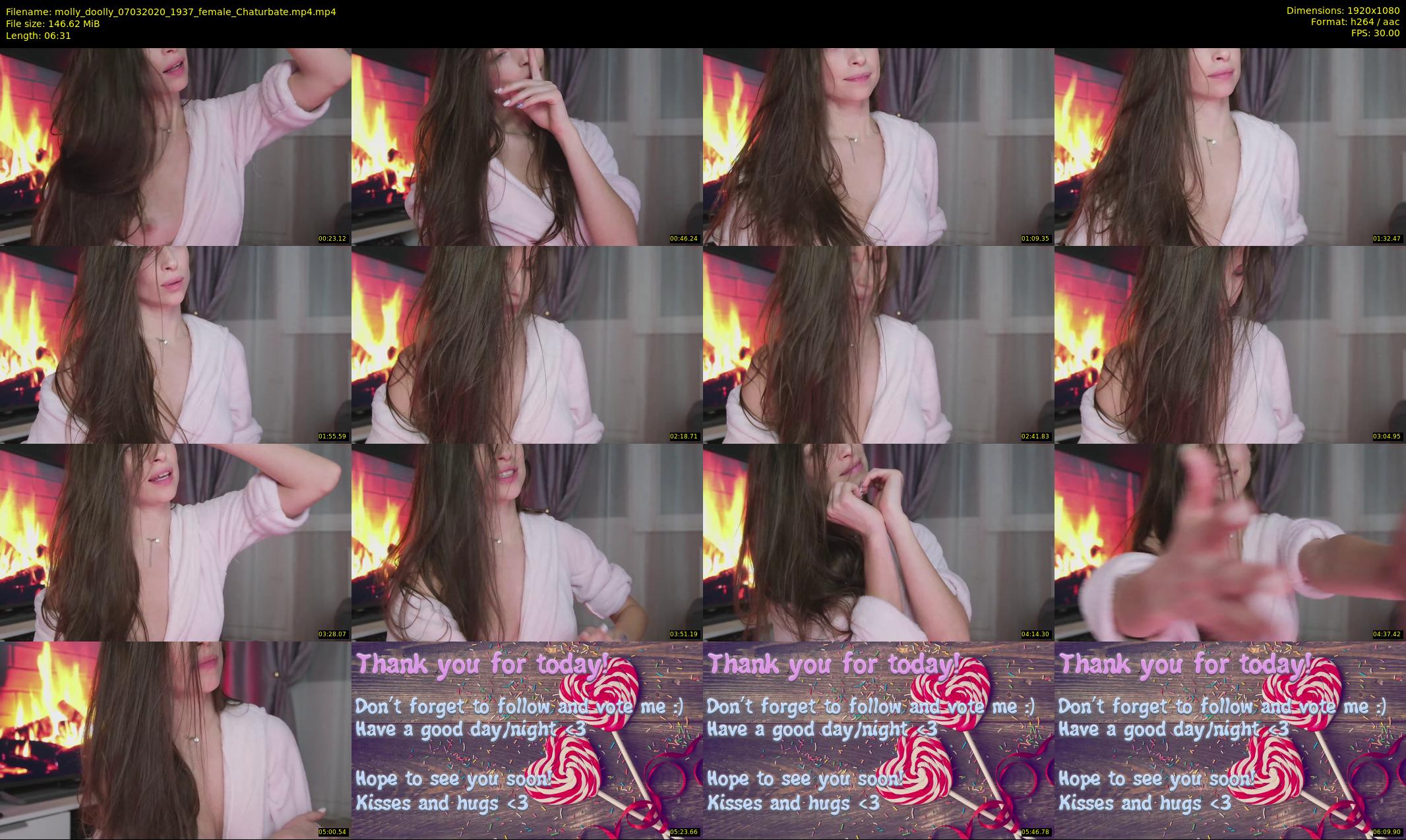 molly_doolly — 7 minute Chaturbate female cam show recording, 1080p, Mar 7, 2020