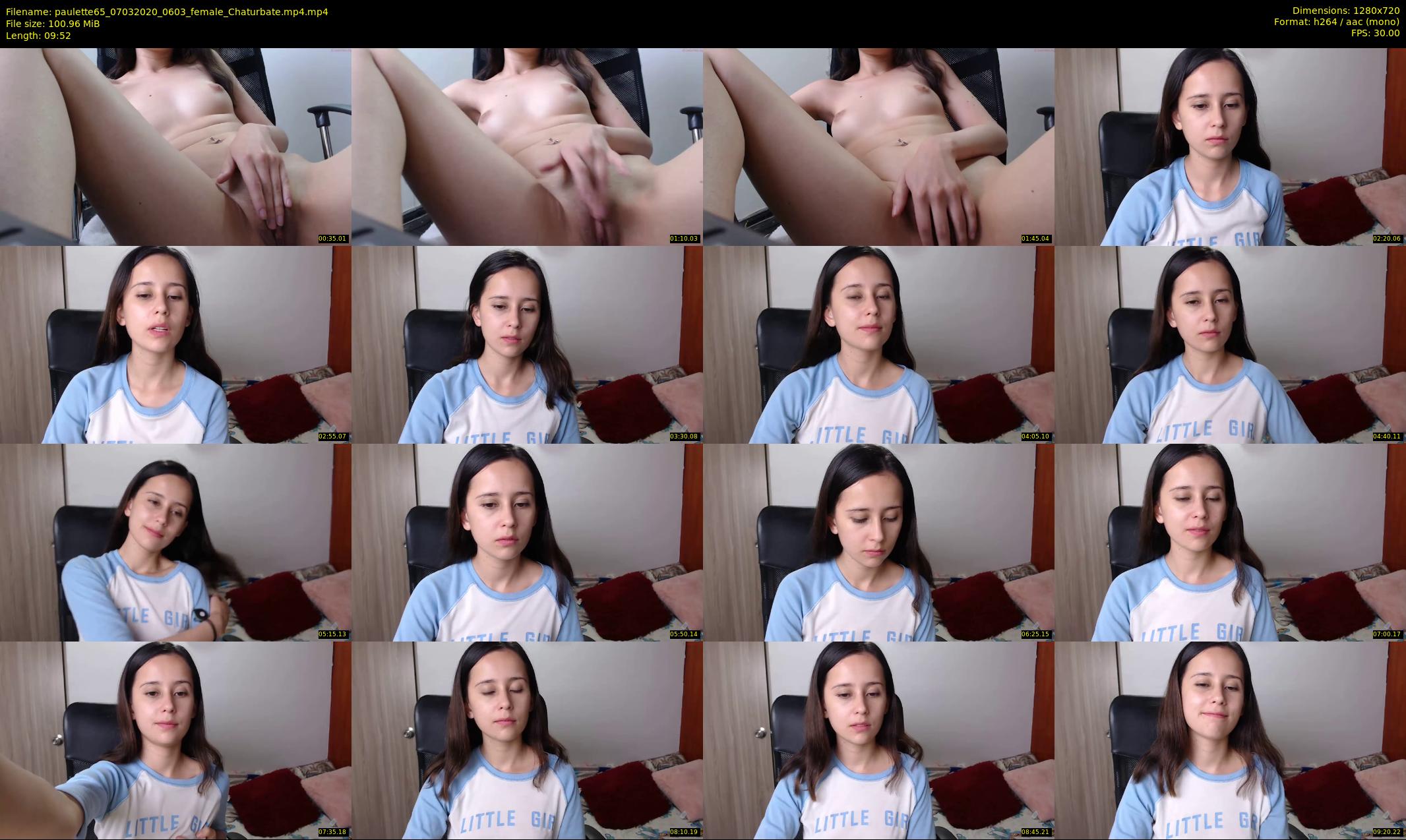 paulette65 — 10 minute Chaturbate female cam show recording, 720p, Mar 7, 2020