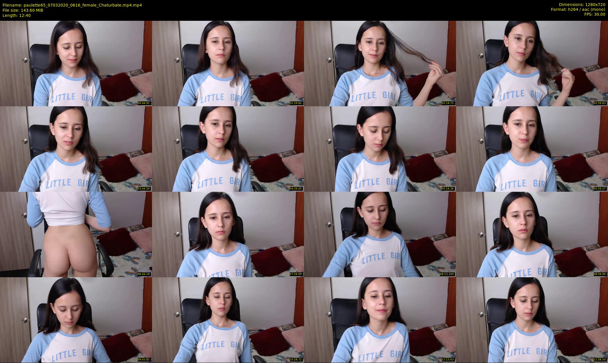 paulette65 — 13 minute Chaturbate female cam show recording, 720p, Mar 7, 2020