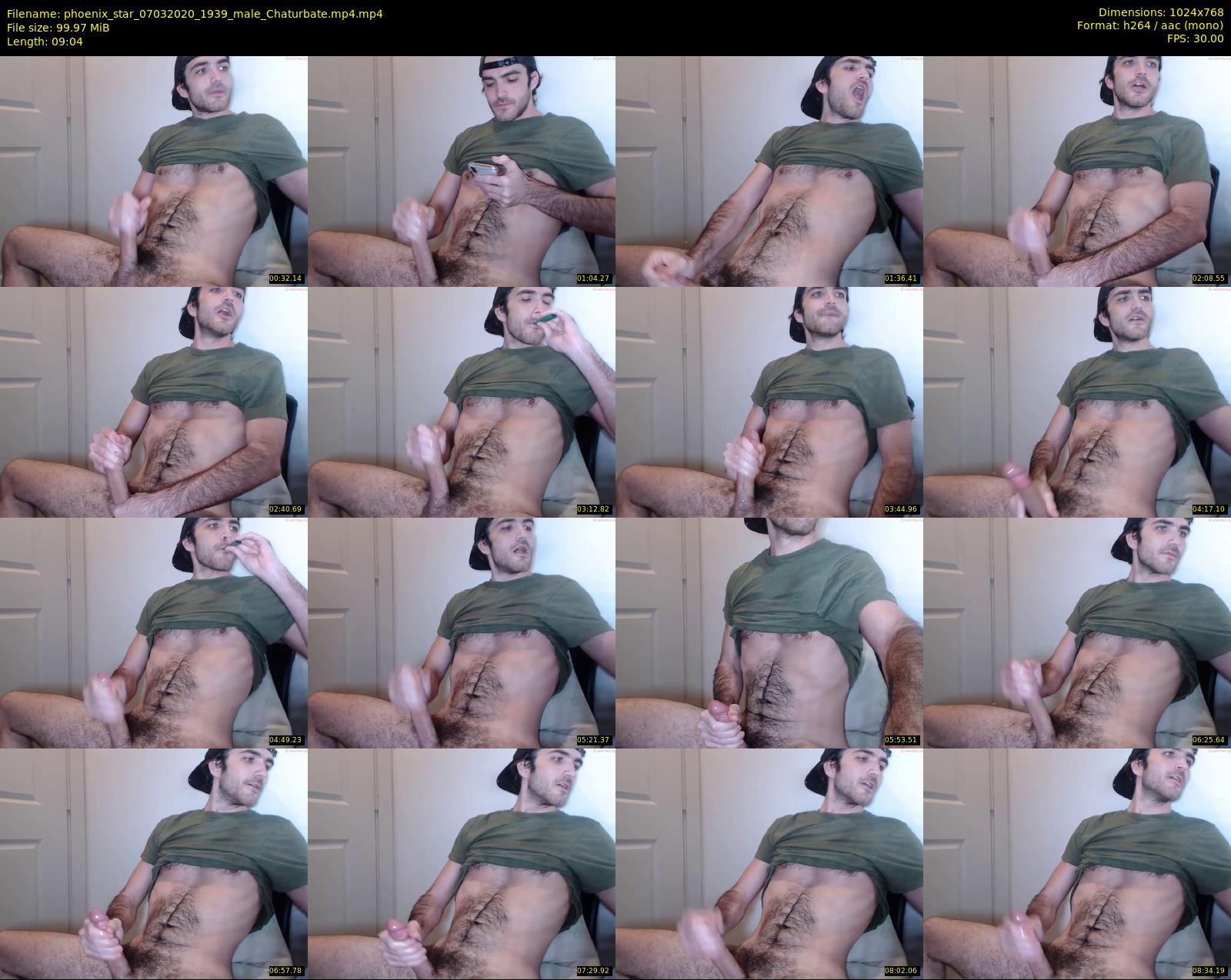 phoenix_star — 10 minute Chaturbate male cam show recording, 720p, Mar 7, 2020