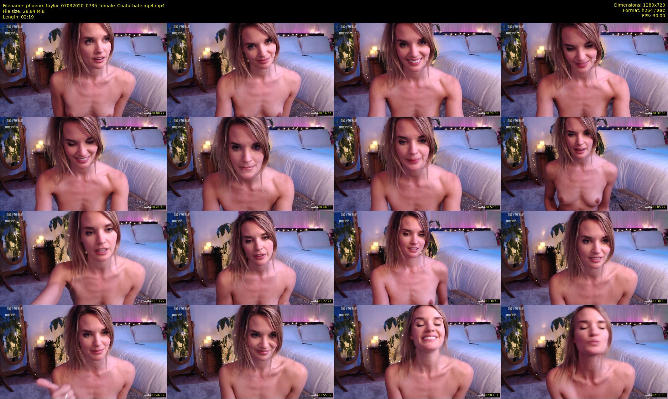 phoenix_taylor — 3 minute Chaturbate female cam show recording, 720p, Mar 7, 2020