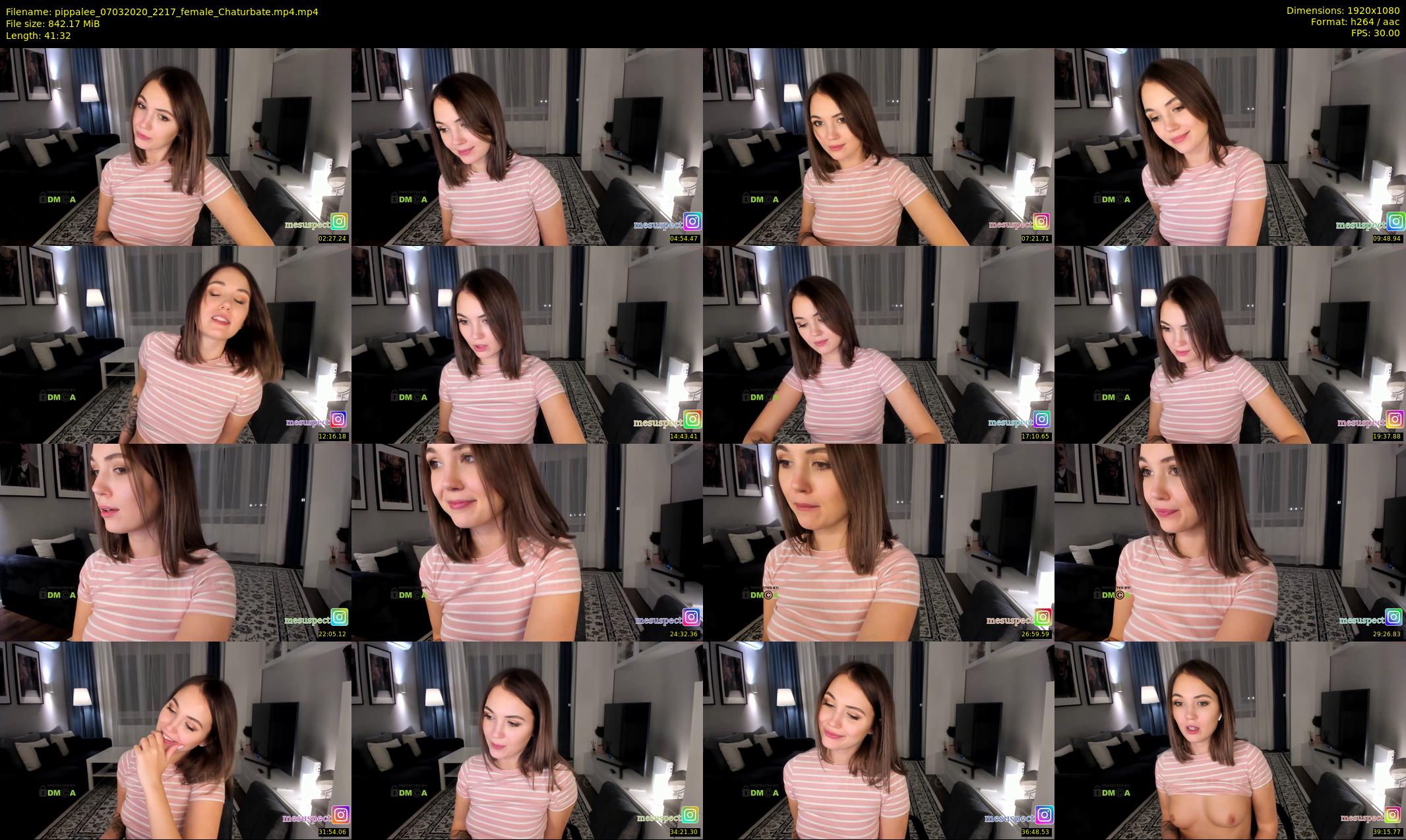 pippalee — 42 minute Chaturbate female cam show recording, 1080p, Mar 7, 2020