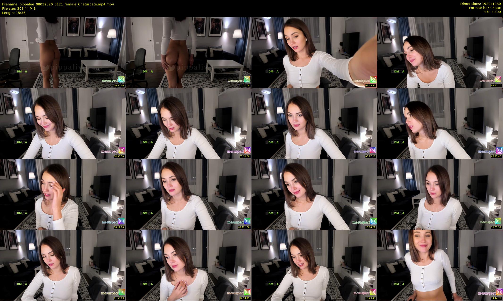 pippalee — 16 minute Chaturbate female cam show recording, 1080p, Mar 8, 2020