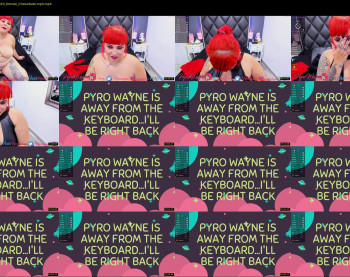 pyrowayne — 40 minute Chaturbate female cam show recording, 720p, Mar 7, 2020