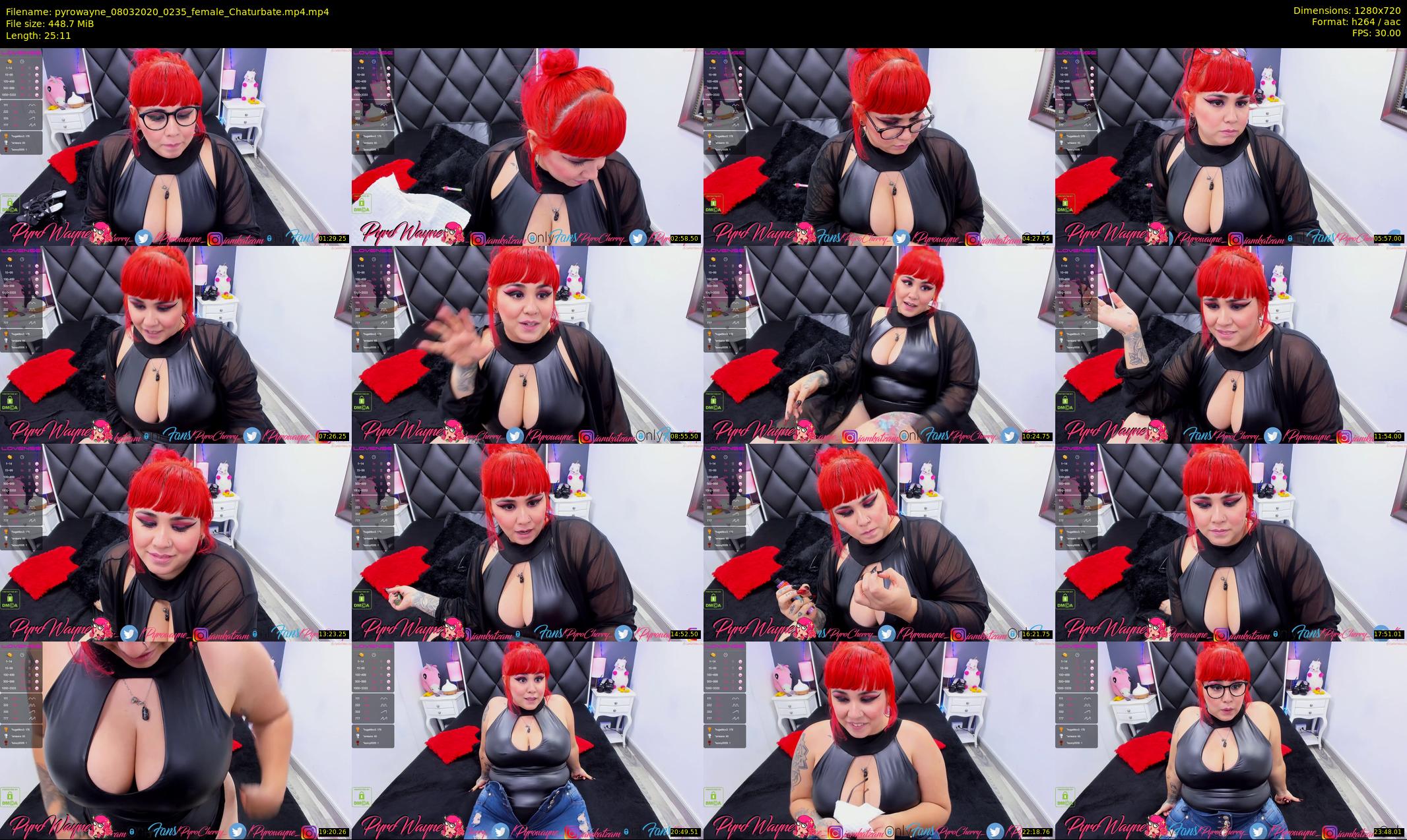 pyrowayne — 26 minute Chaturbate female cam show recording, 720p, Mar 8, 2020