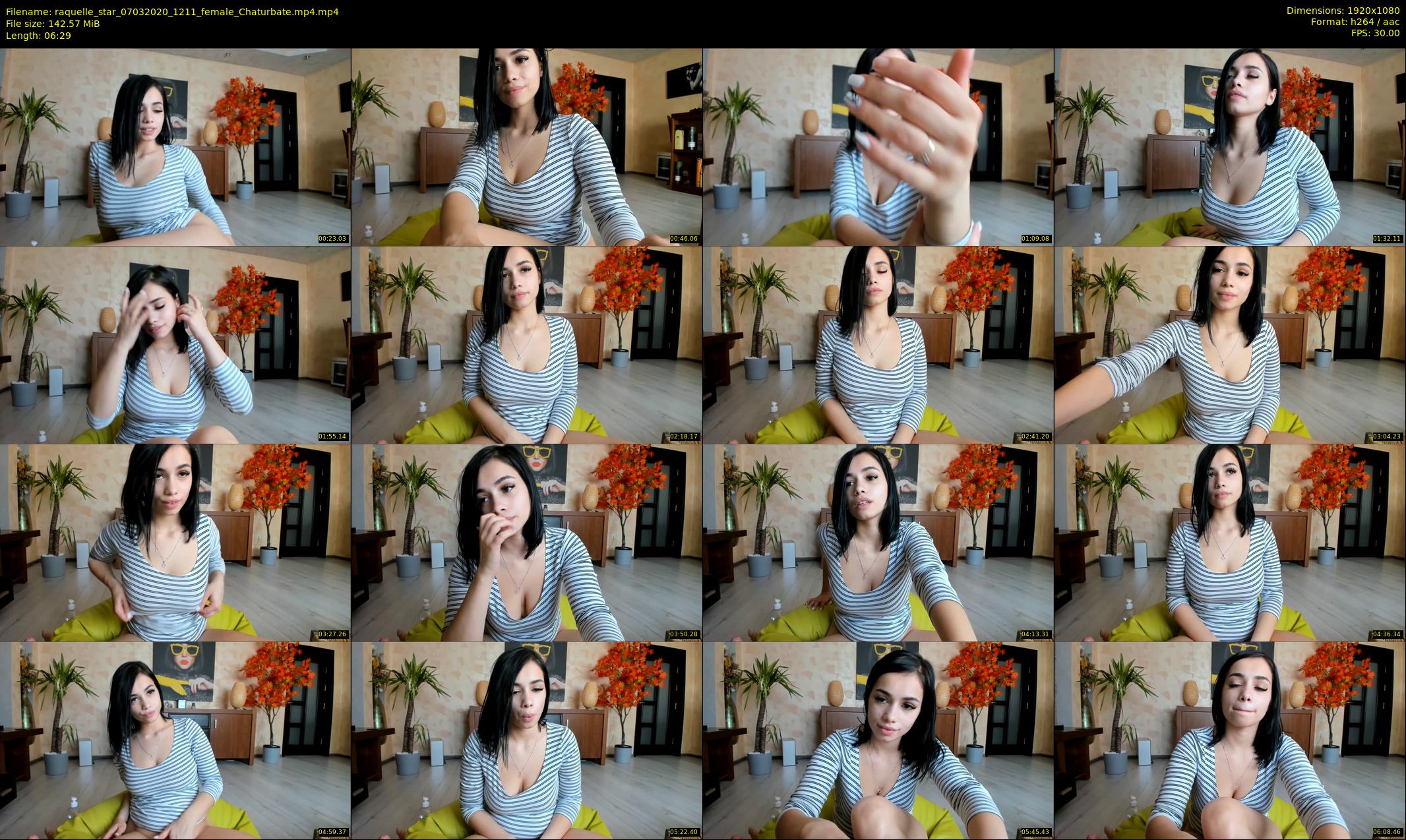 raquelle_star — 7 minute Chaturbate couple cam show recording, 1080p, Mar 7, 2020
