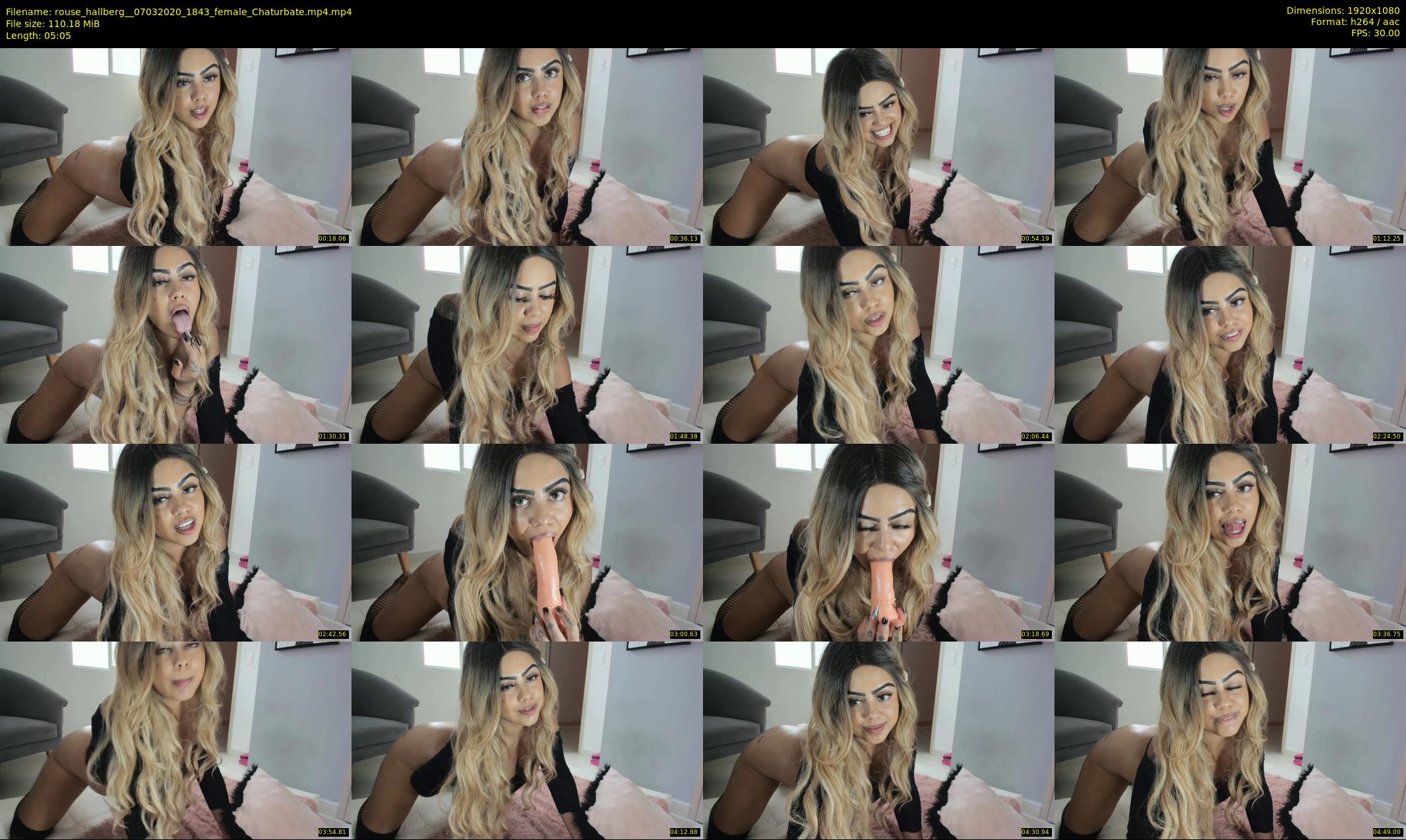 rouse_hallberg_ — 6 minute Chaturbate female cam show recording, 1080p, Mar 7, 2020