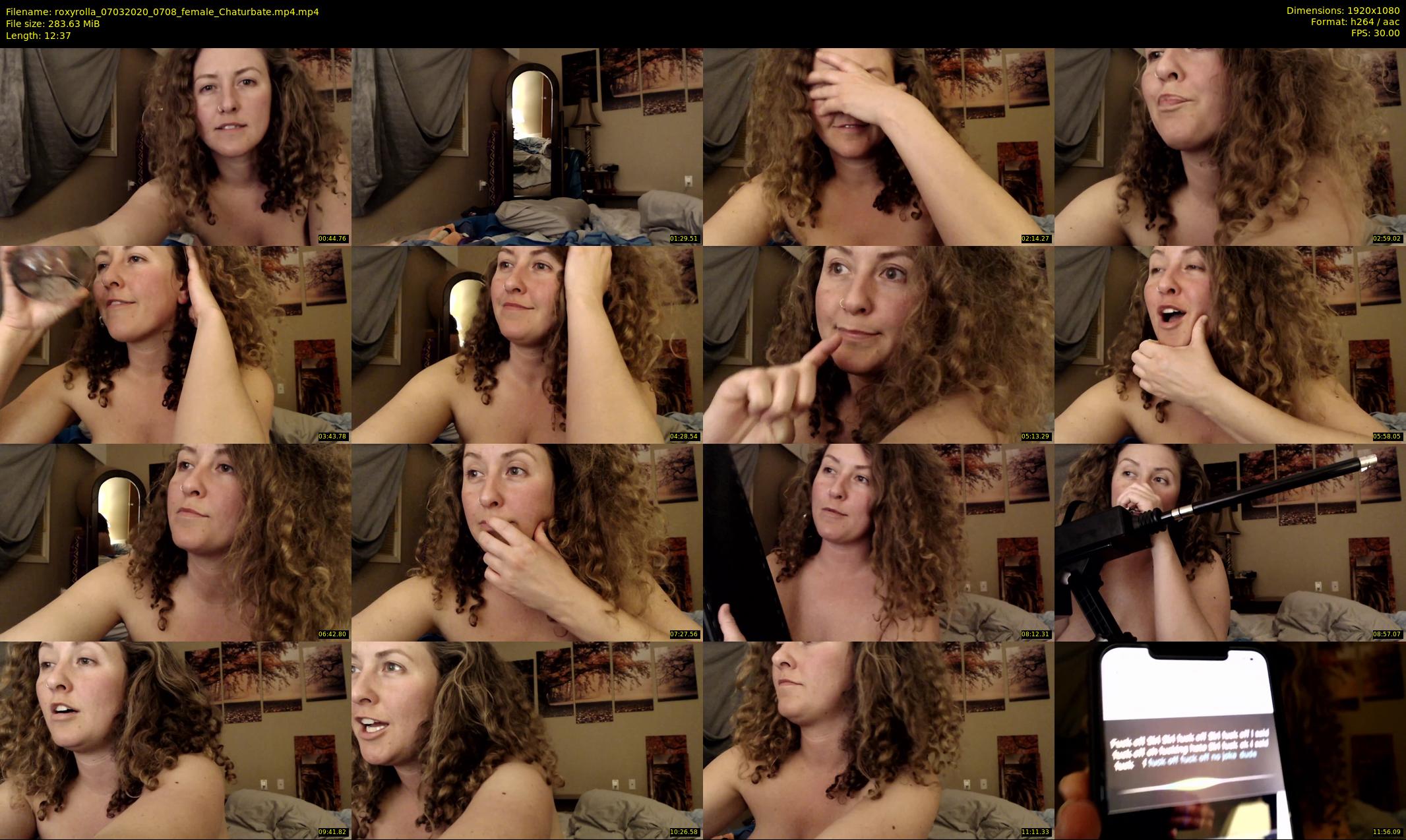 roxyrolla — 13 minute Chaturbate female cam show recording, 1080p, Mar 7, 2020