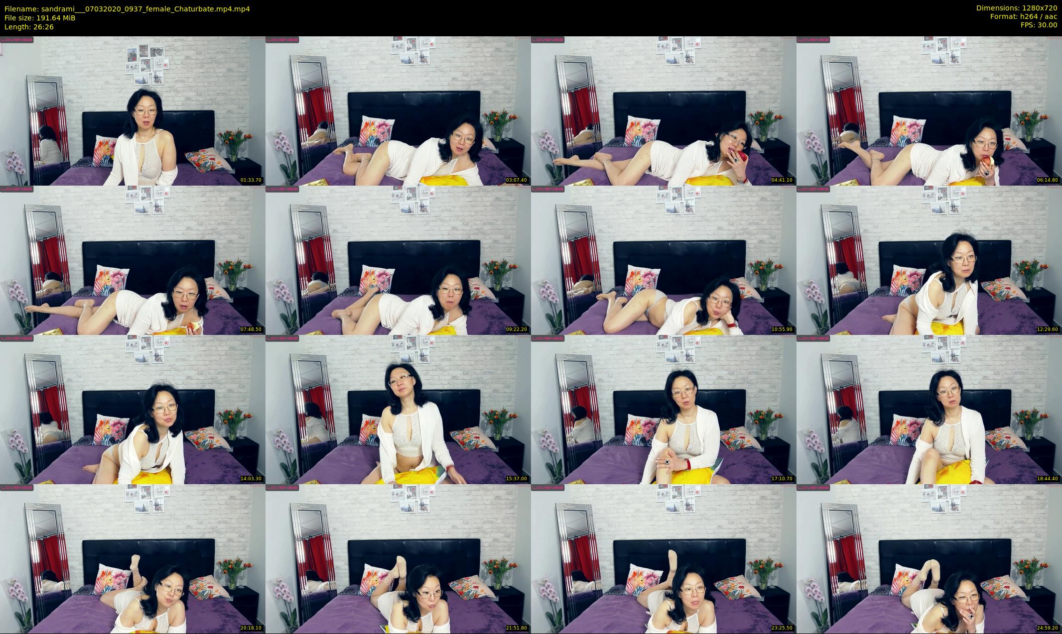 sandrami__ — 27 minute Chaturbate female cam show recording, 720p, Mar 7, 2020