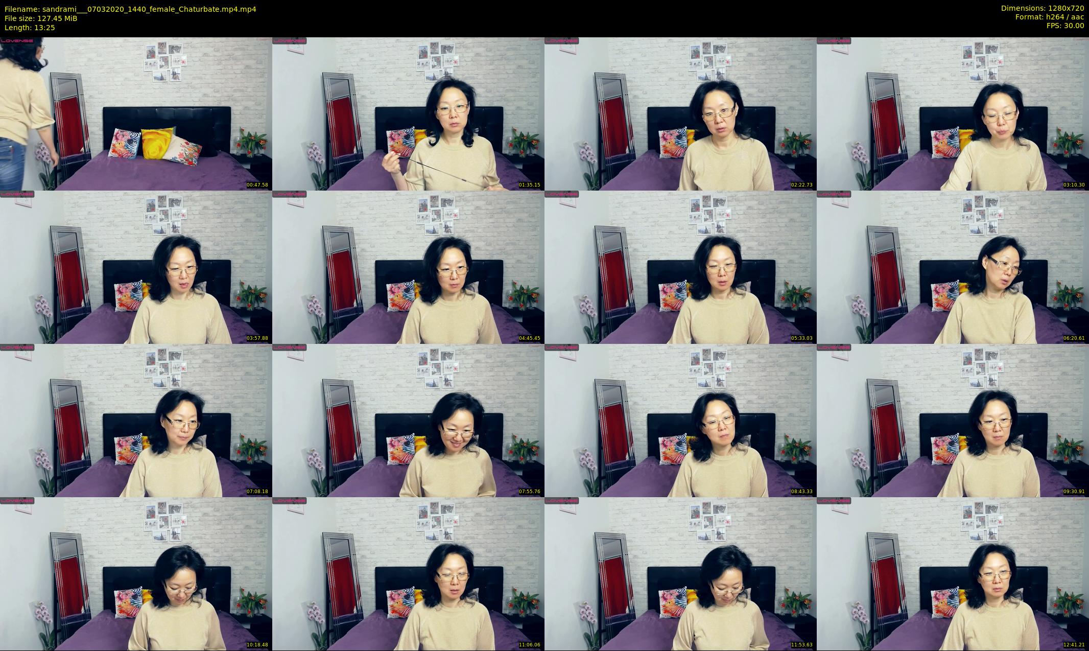 sandrami__ — 14 minute Chaturbate female cam show recording, 720p, Mar 7, 2020