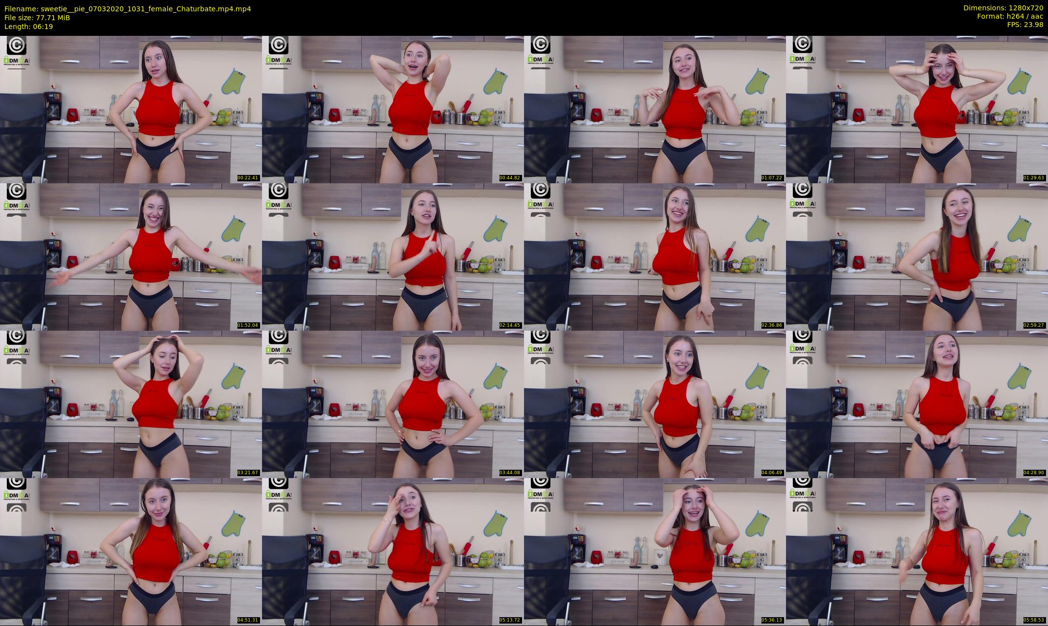 sweetie__pie — 7 minute Chaturbate female cam show recording, 720p, Mar 7, 2020