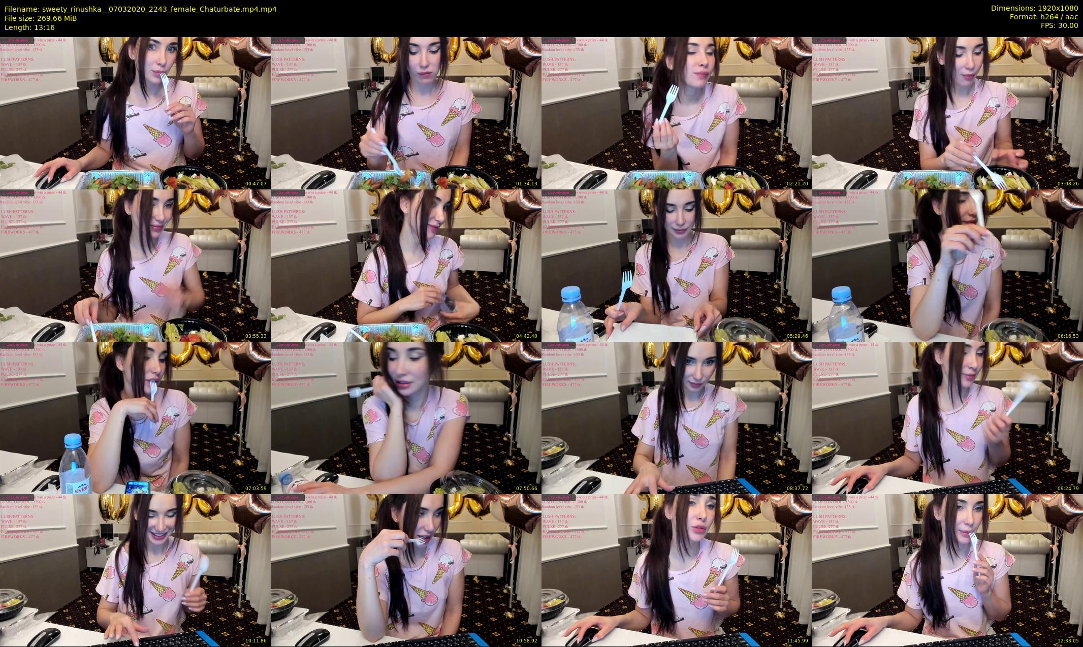 sweety_rinushka_ — 14 minute Chaturbate female cam show recording, 1080p, Mar 7, 2020