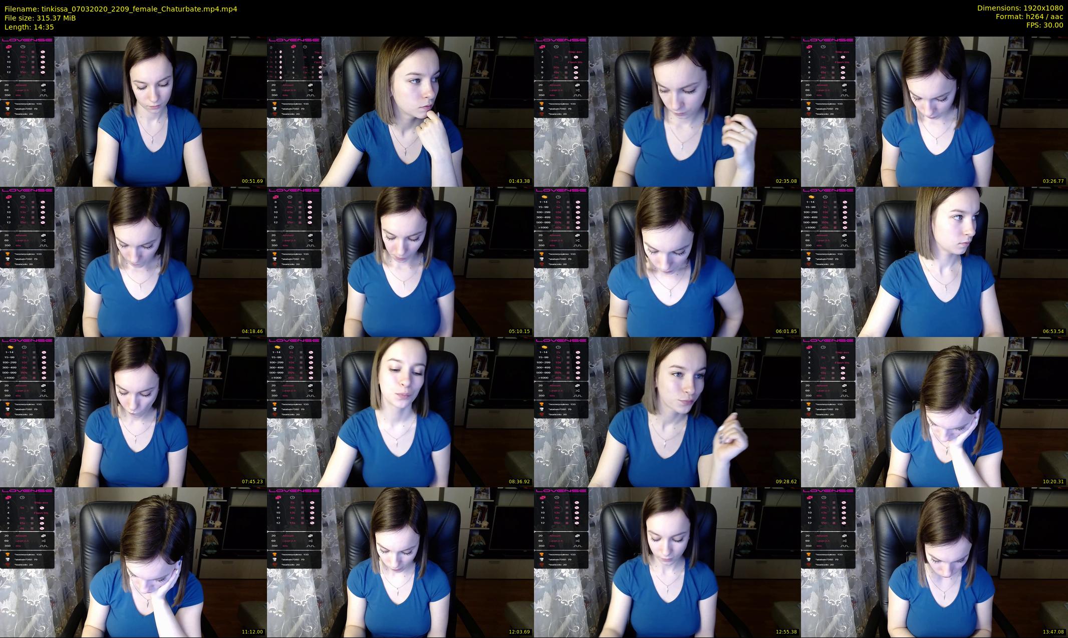 tinkissa — 15 minute Chaturbate couple cam show recording, 1080p, Mar 7, 2020