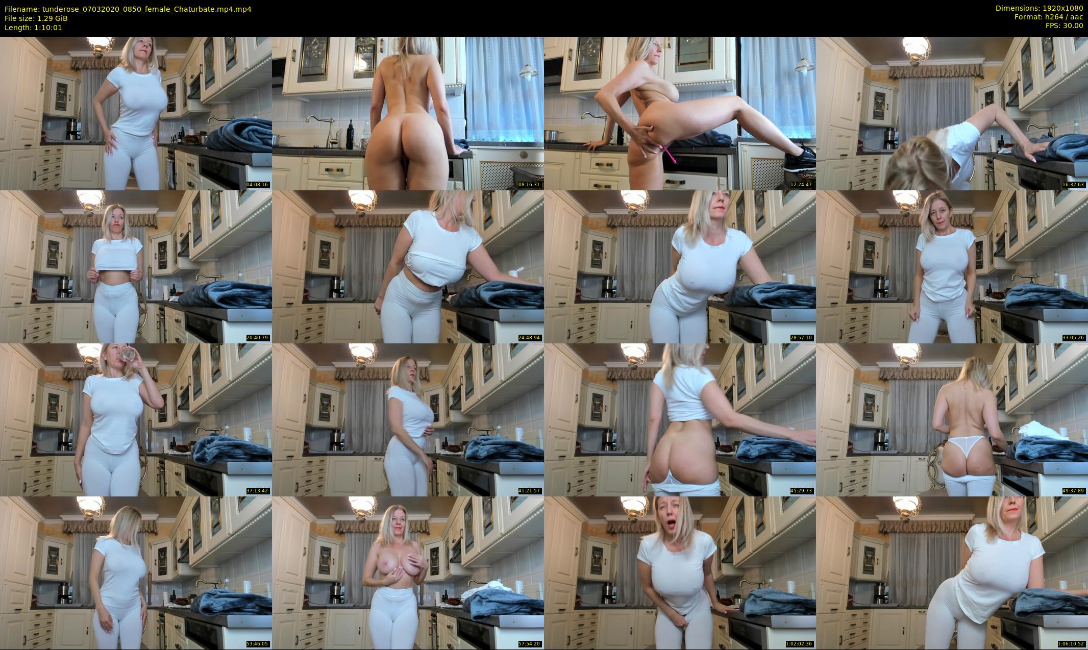 tunderose — 71 minute Chaturbate female cam show recording, 1080p, Mar 7, 2020