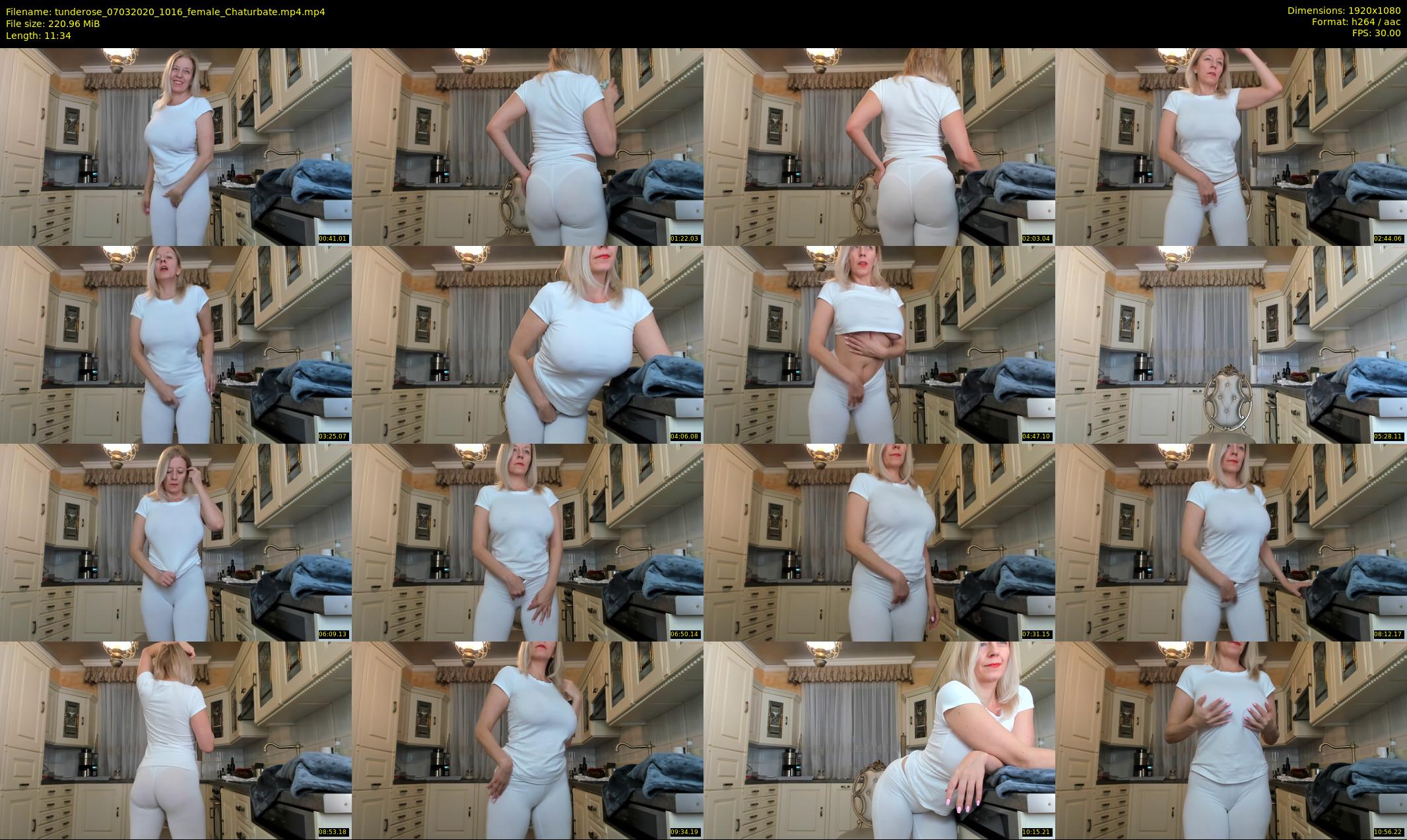 tunderose — 12 minute Chaturbate female cam show recording, 1080p, Mar 7, 2020