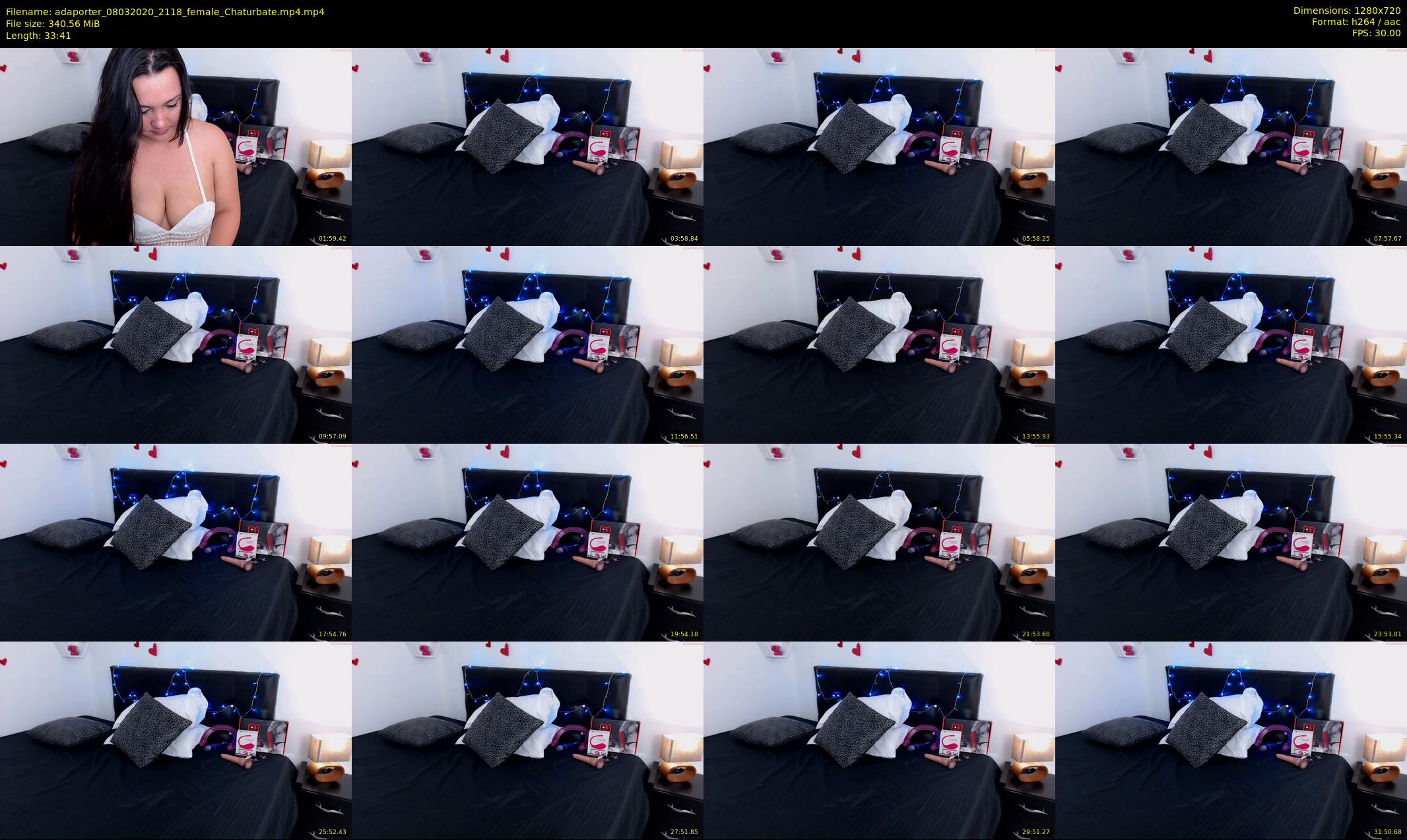 adaporter — 34 minute Chaturbate female cam show recording, 720p, Mar 8, 2020