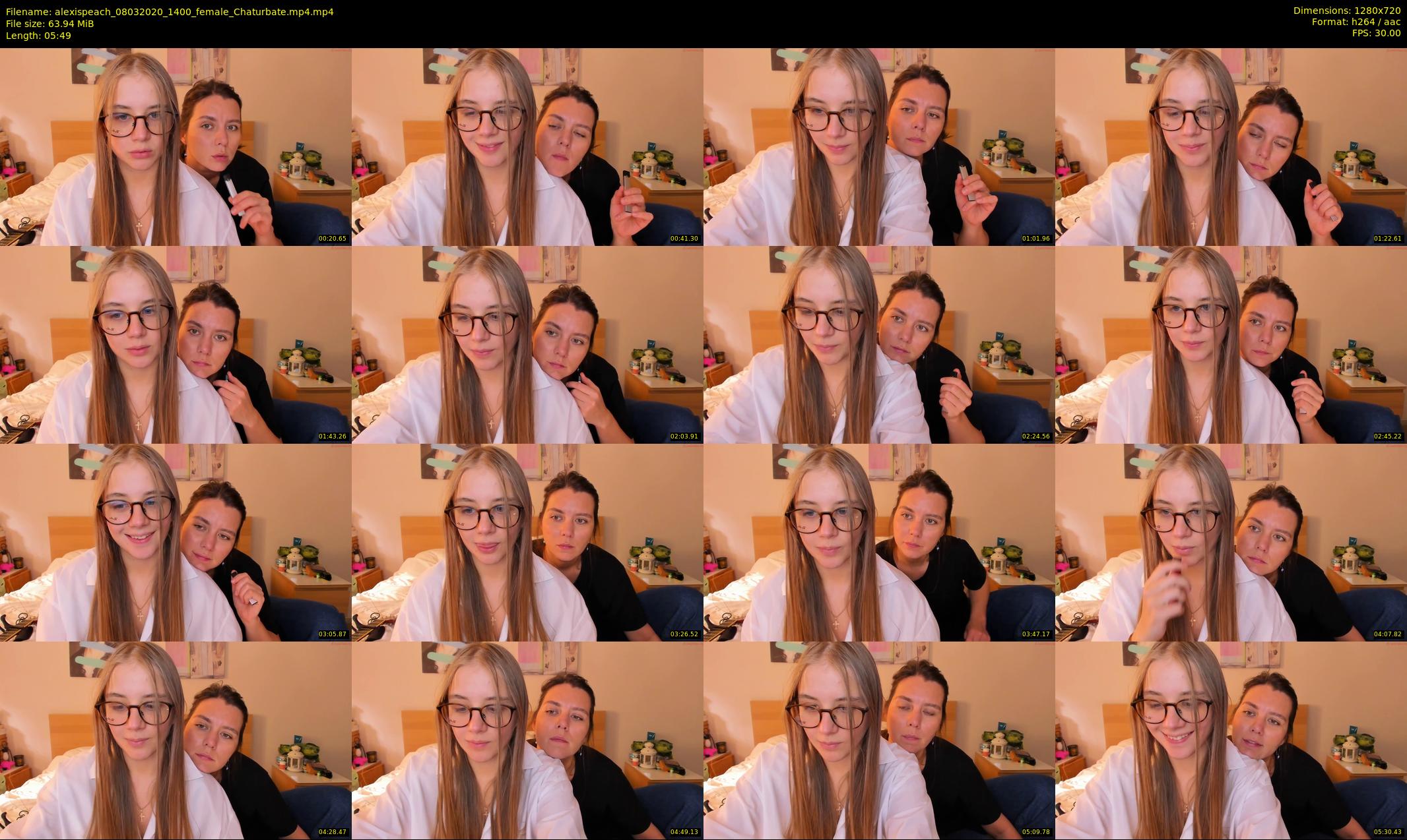 alexispeach — 6 minute Chaturbate female cam show recording, 720p, Mar 8, 2020