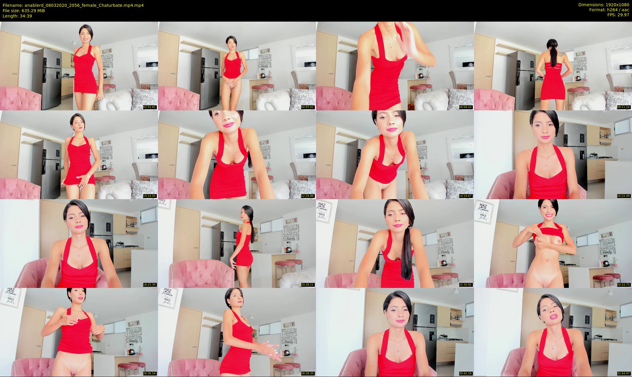 anablerd — 35 minute Chaturbate female cam show recording, 1080p, Mar 8, 2020