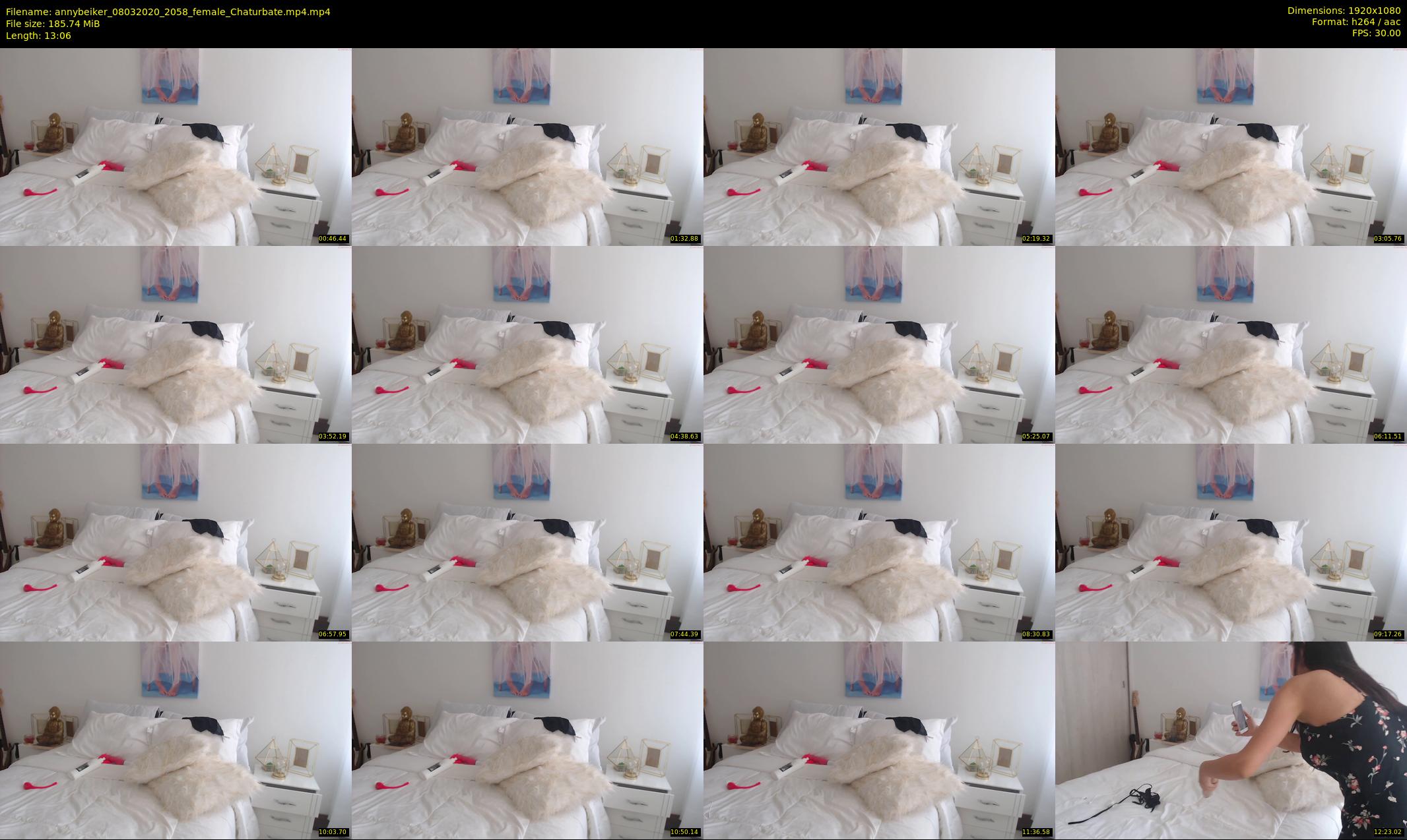 annybeiker — 14 minute Chaturbate female cam show recording, 1080p, Mar 8, 2020