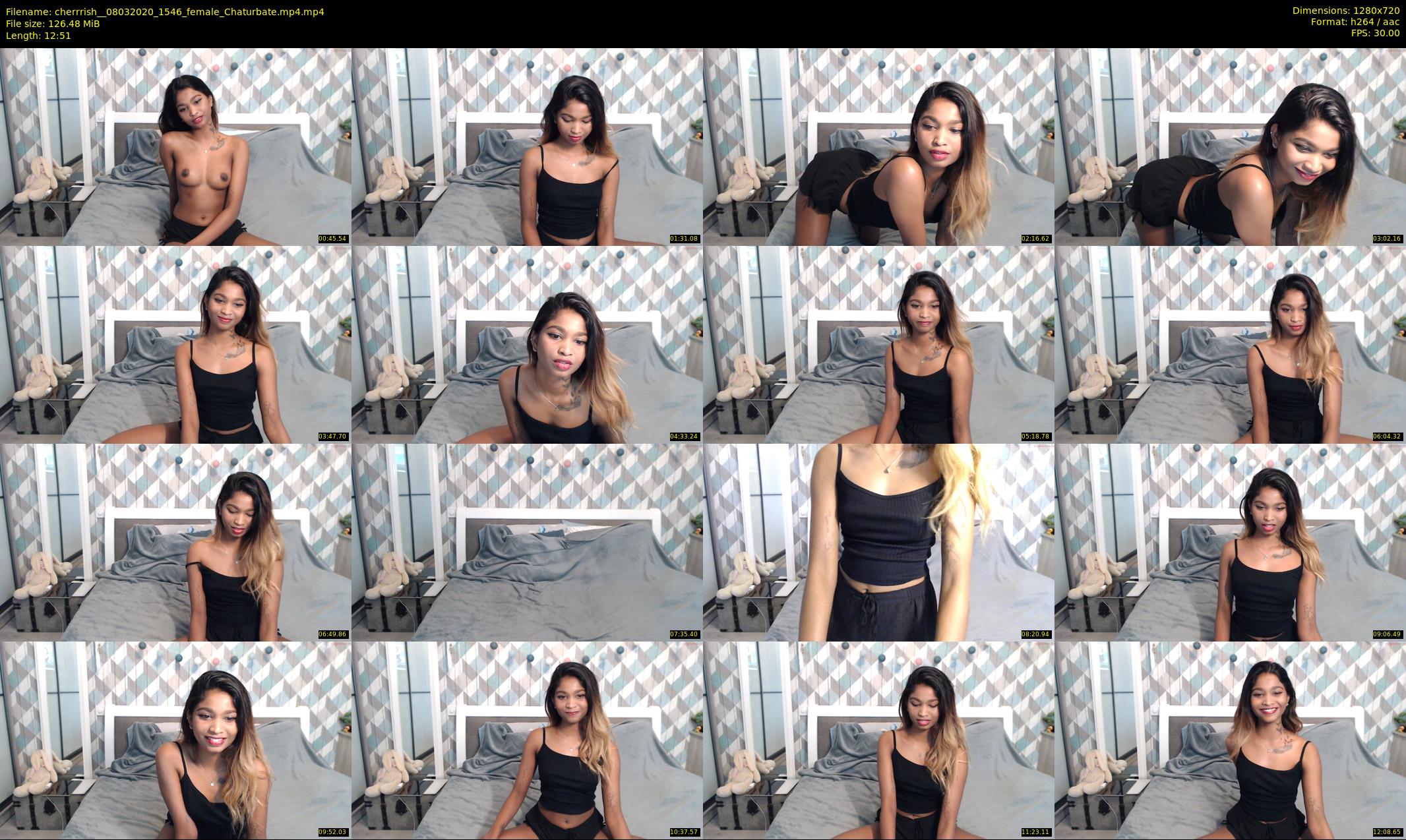 cherrrish_ — 13 minute Chaturbate female cam show recording, 720p, Mar 8, 2020