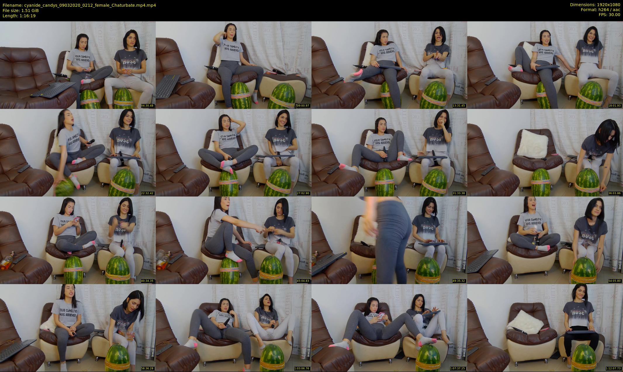 cyanide_candys — 77 minute Chaturbate female cam show recording, 1080p, Mar 9, 2020