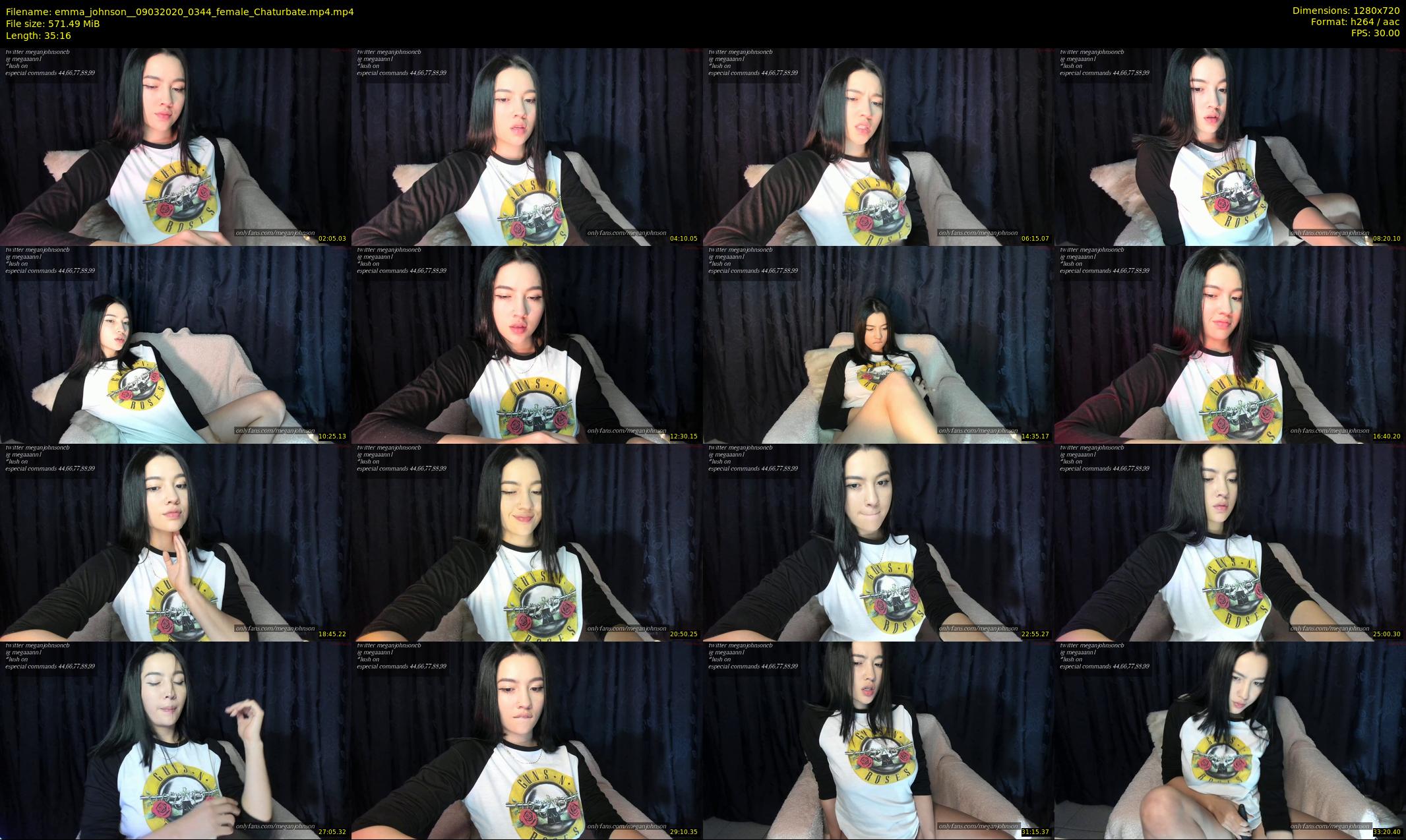 emma_johnson_ — 36 minute Chaturbate female cam show recording, 720p, Mar 9, 2020