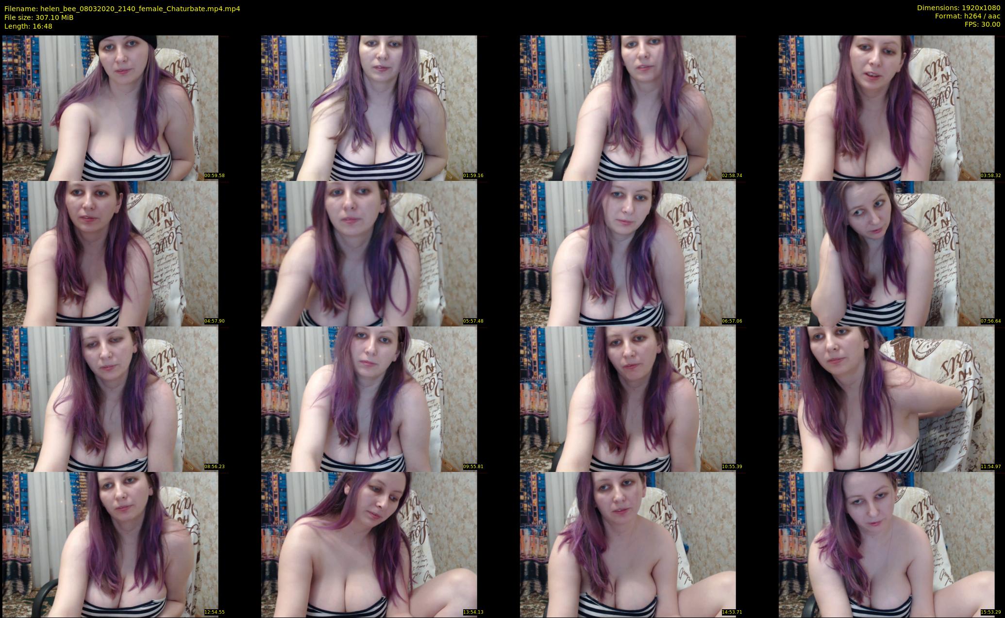 helen_bee — 17 minute Chaturbate female cam show recording, 1080p, Mar 8, 2020