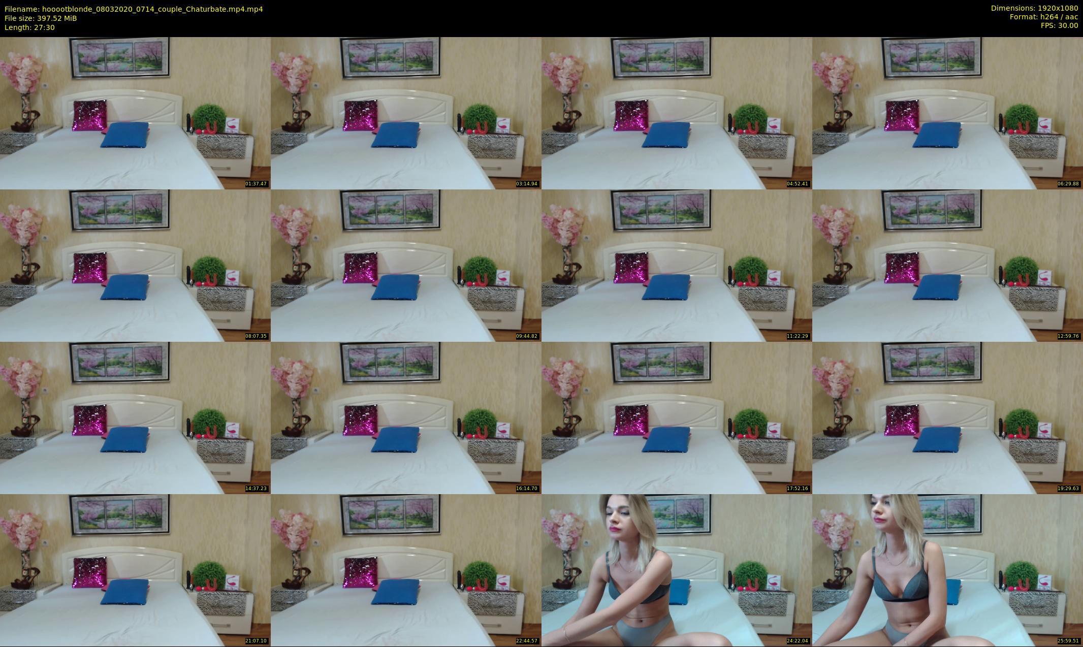 hooootblonde — 28 minute Chaturbate female cam show recording, 1080p, Mar 8, 2020