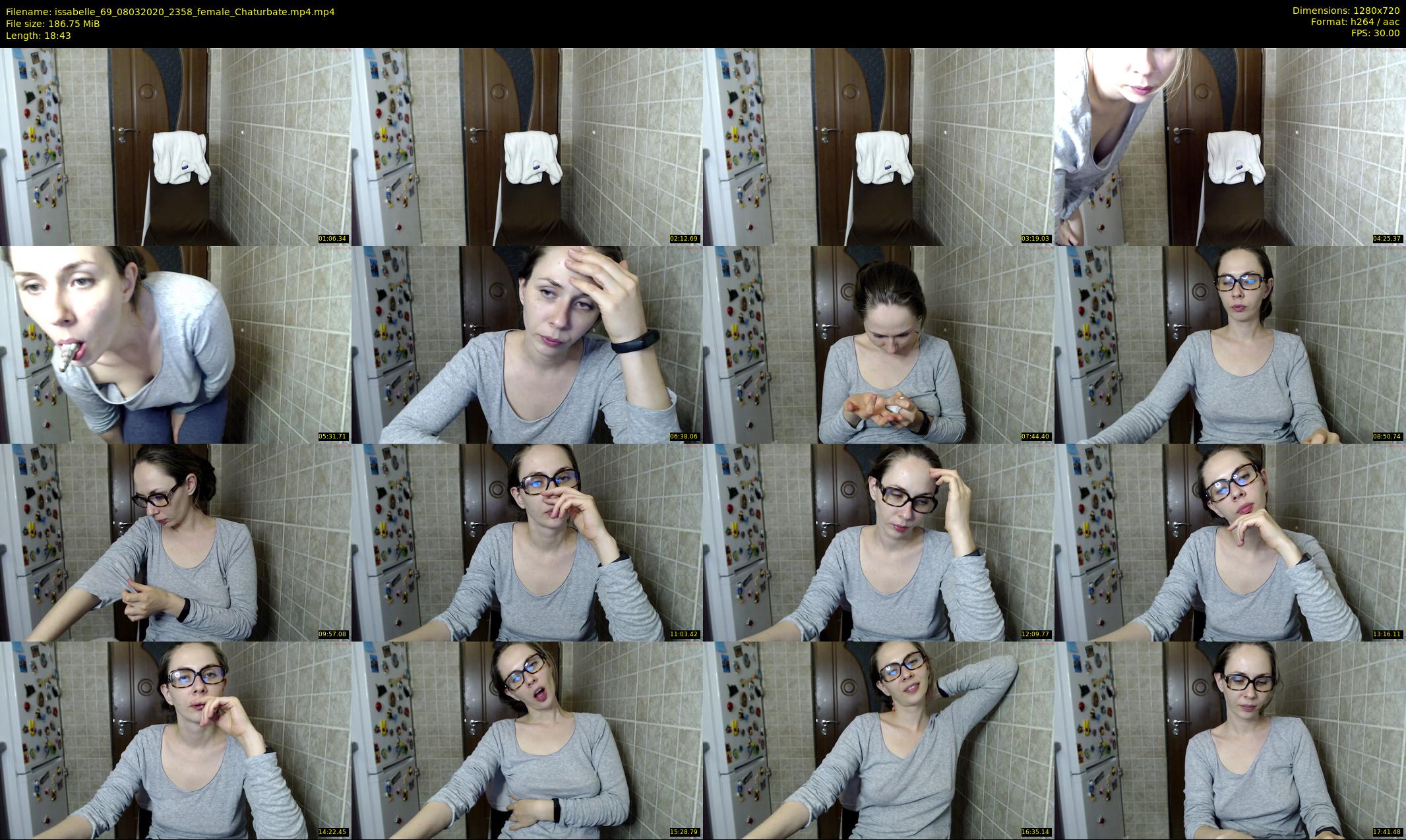 issabelle_69 — 19 minute Chaturbate couple cam show recording, 720p, Mar 8, 2020