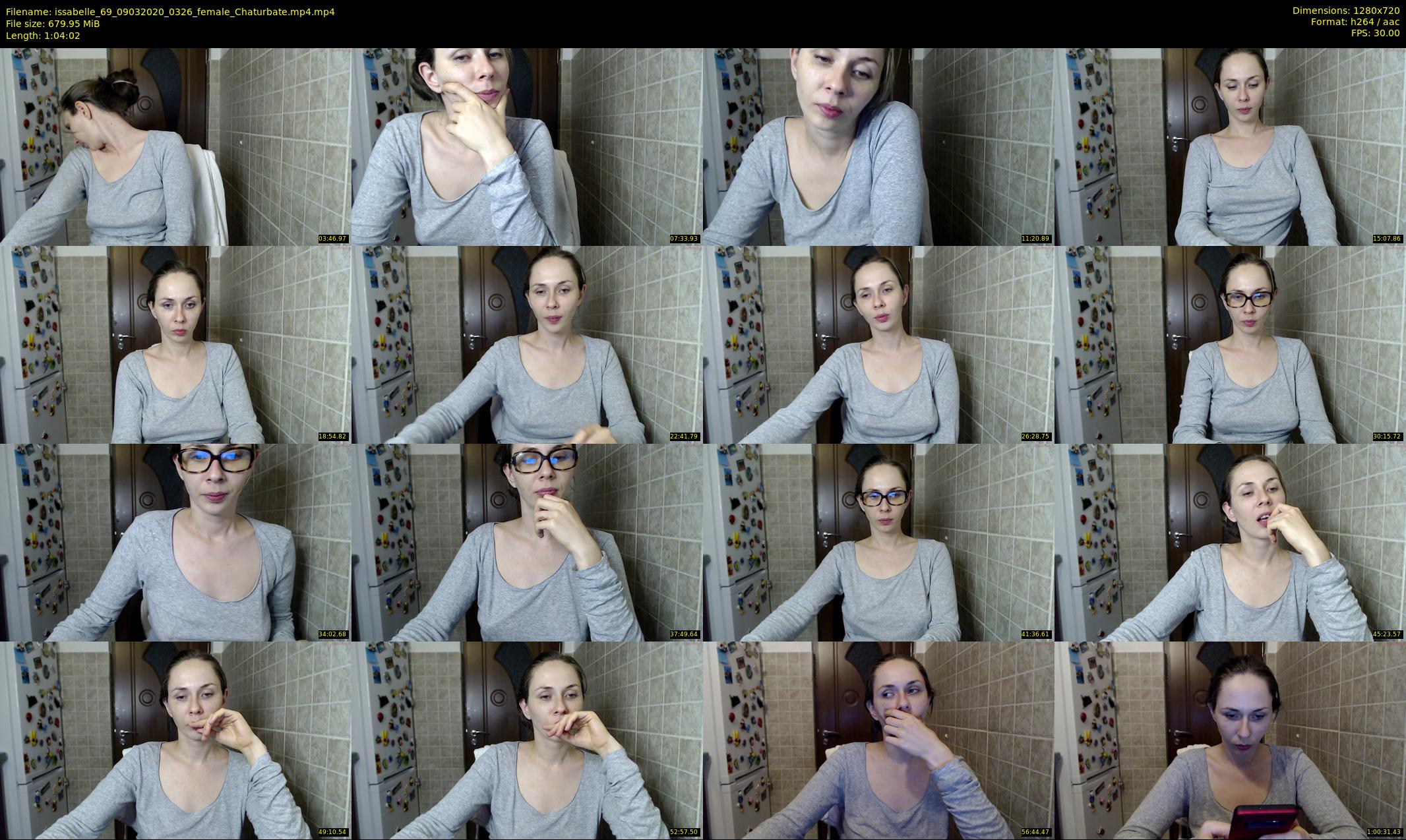issabelle_69 — 65 minute Chaturbate couple cam show recording, 720p, Mar 9, 2020