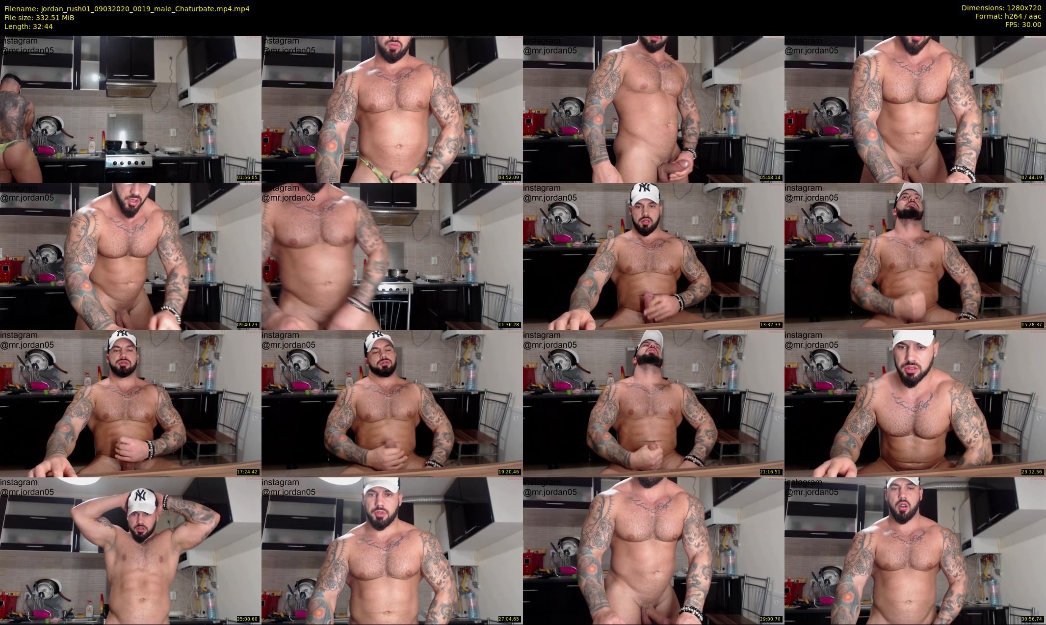 jordan_rush01 — 33 minute Chaturbate male cam show recording, 720p, Mar 9, 2020