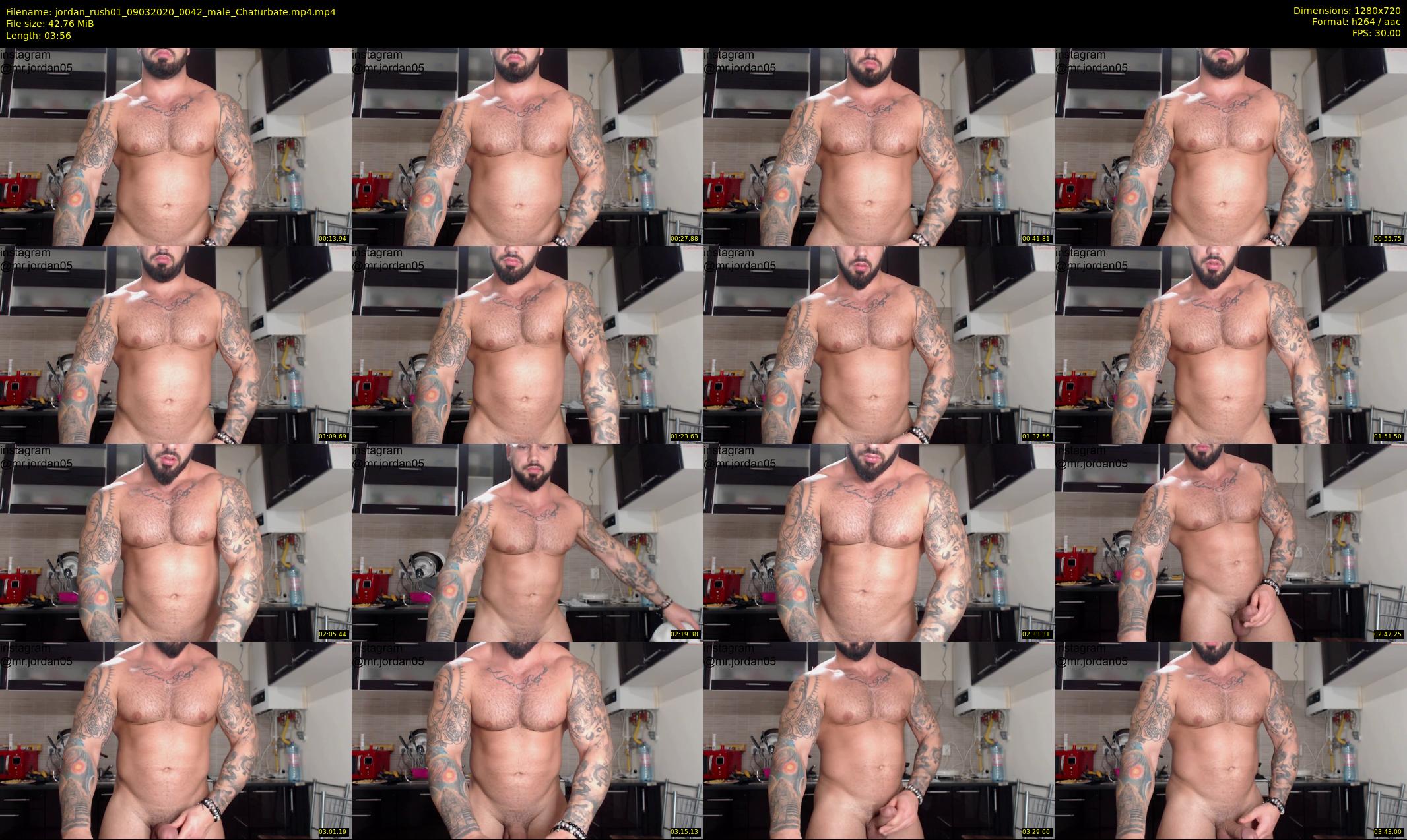 jordan_rush01 — 4 minute Chaturbate male cam show recording, 720p, Mar 9, 2020
