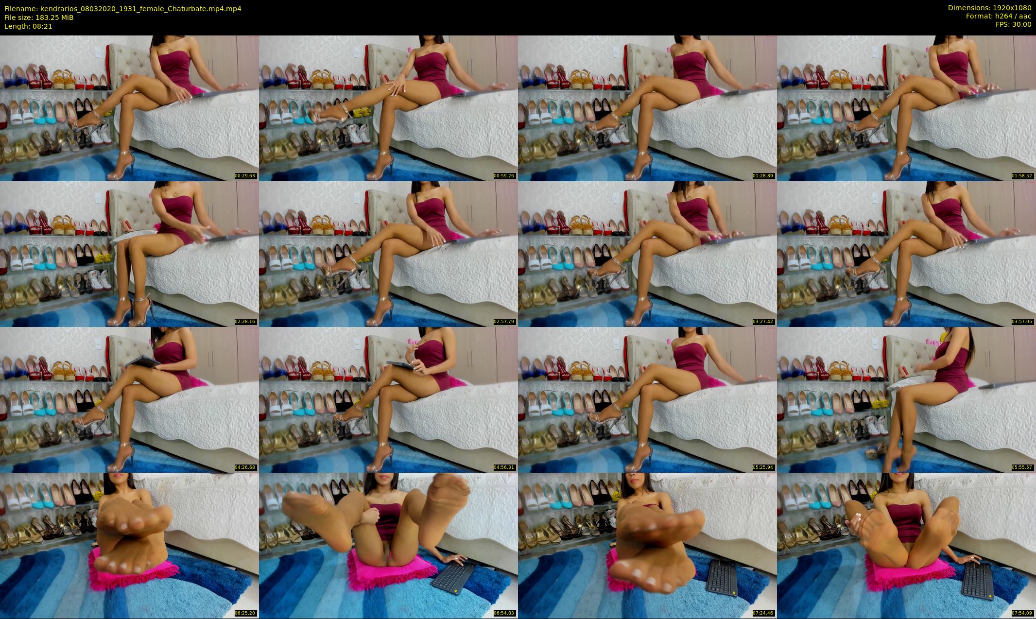 kendrarios — 9 minute Chaturbate female cam show recording, 1080p, Mar 8, 2020